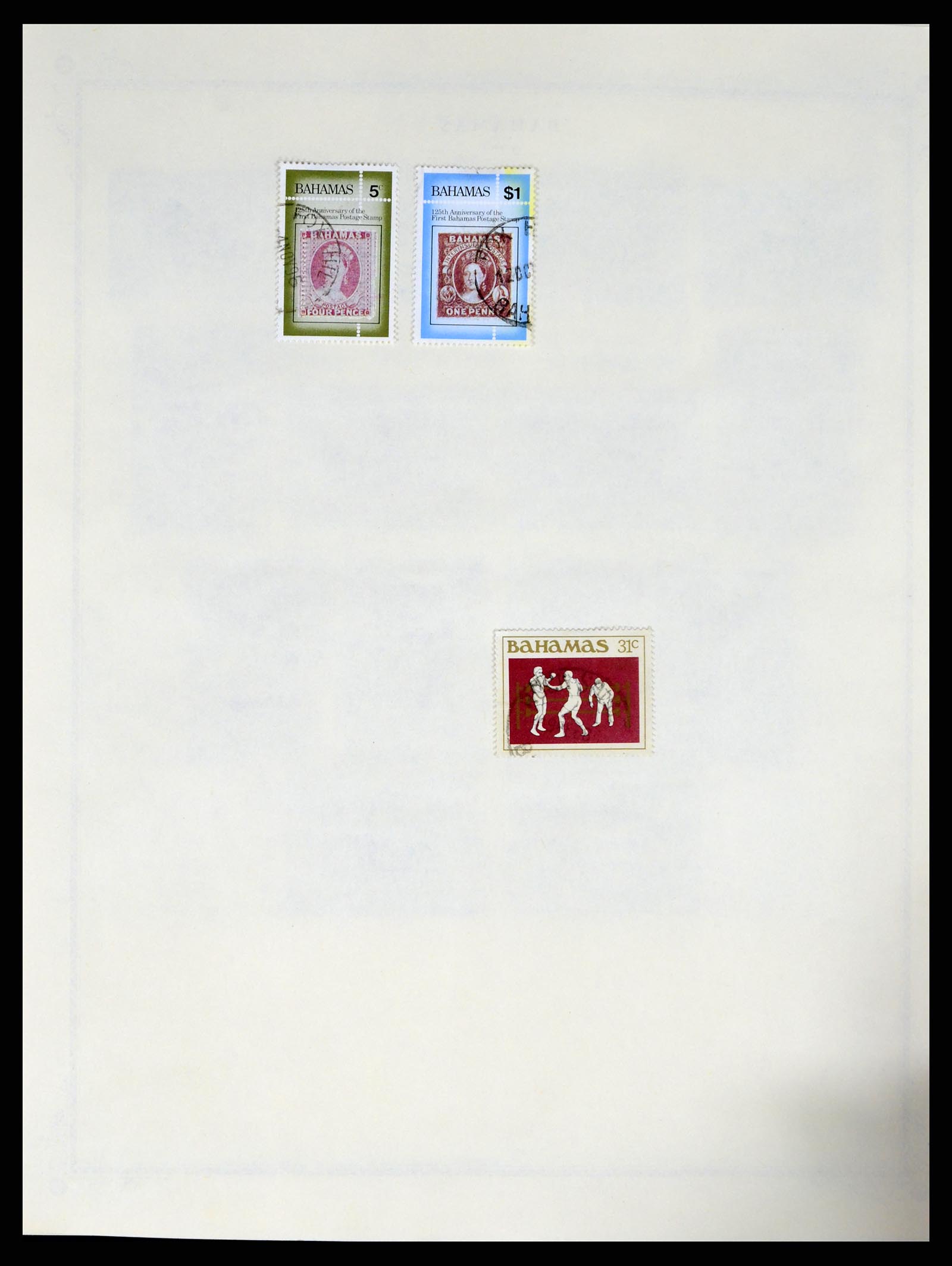 37629 084 - Postzegelverzameling 37629 Bahamas 1861-2013.