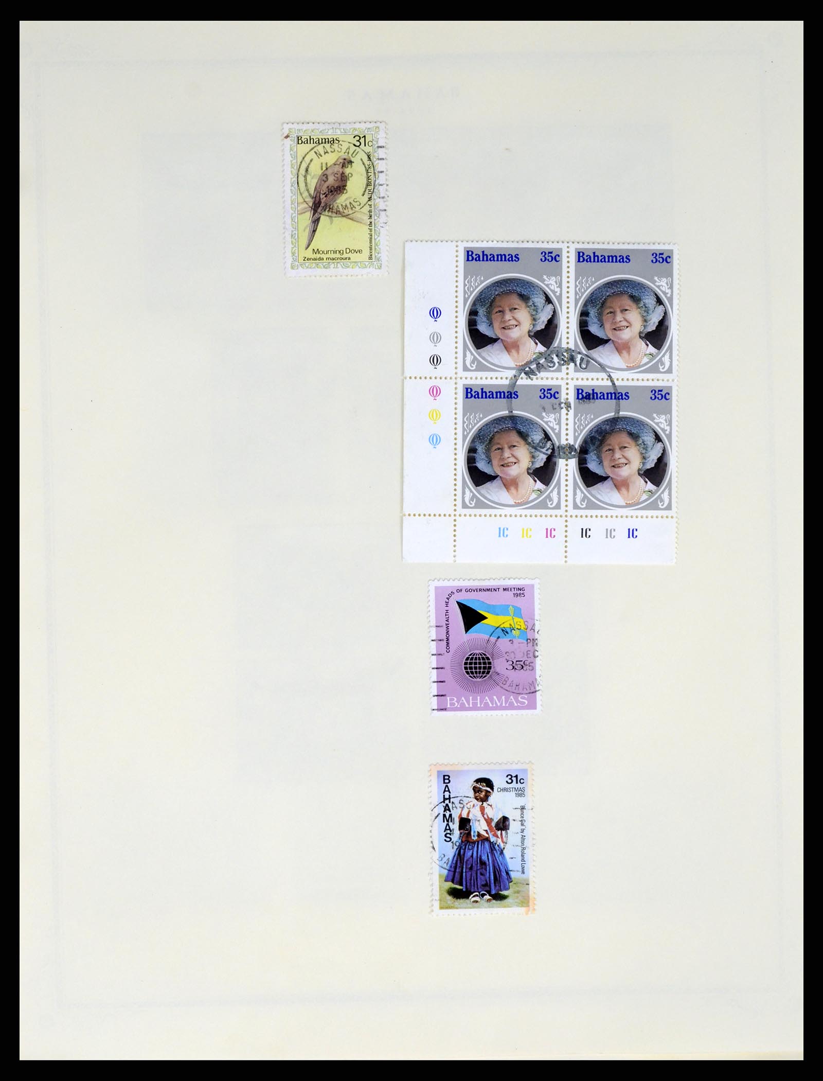 37629 088 - Postzegelverzameling 37629 Bahamas 1861-2013.