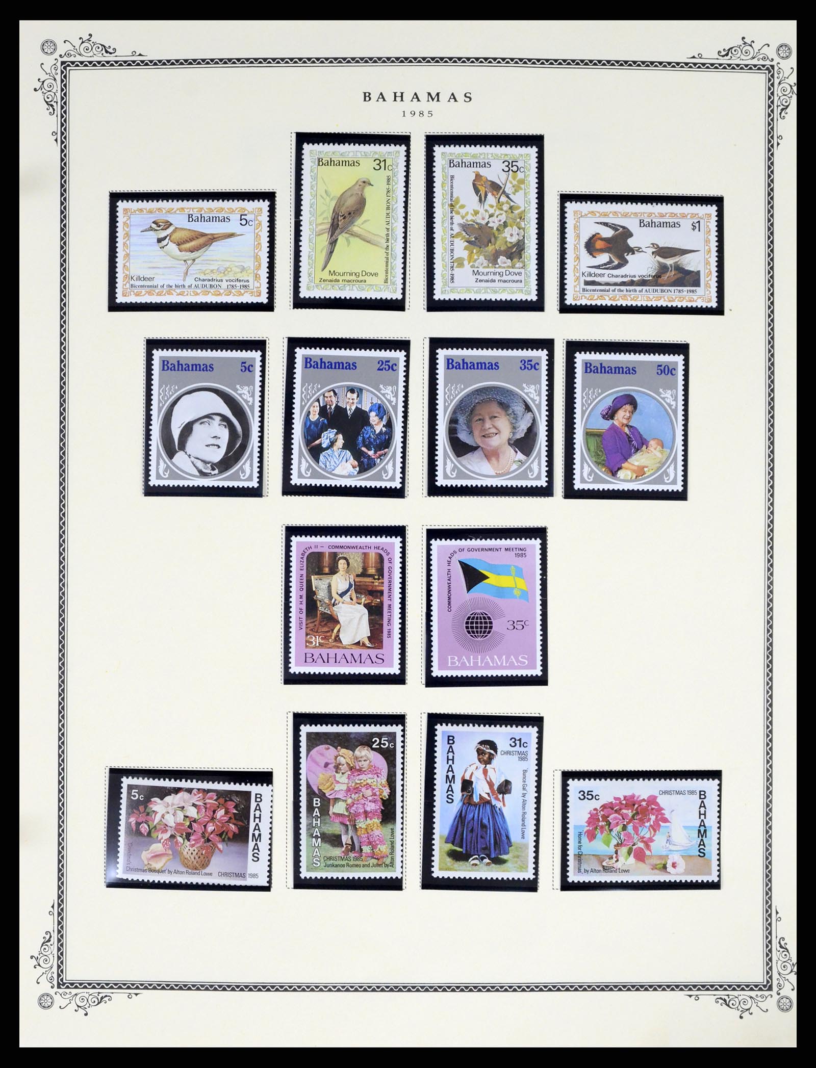 37629 089 - Postzegelverzameling 37629 Bahamas 1861-2013.