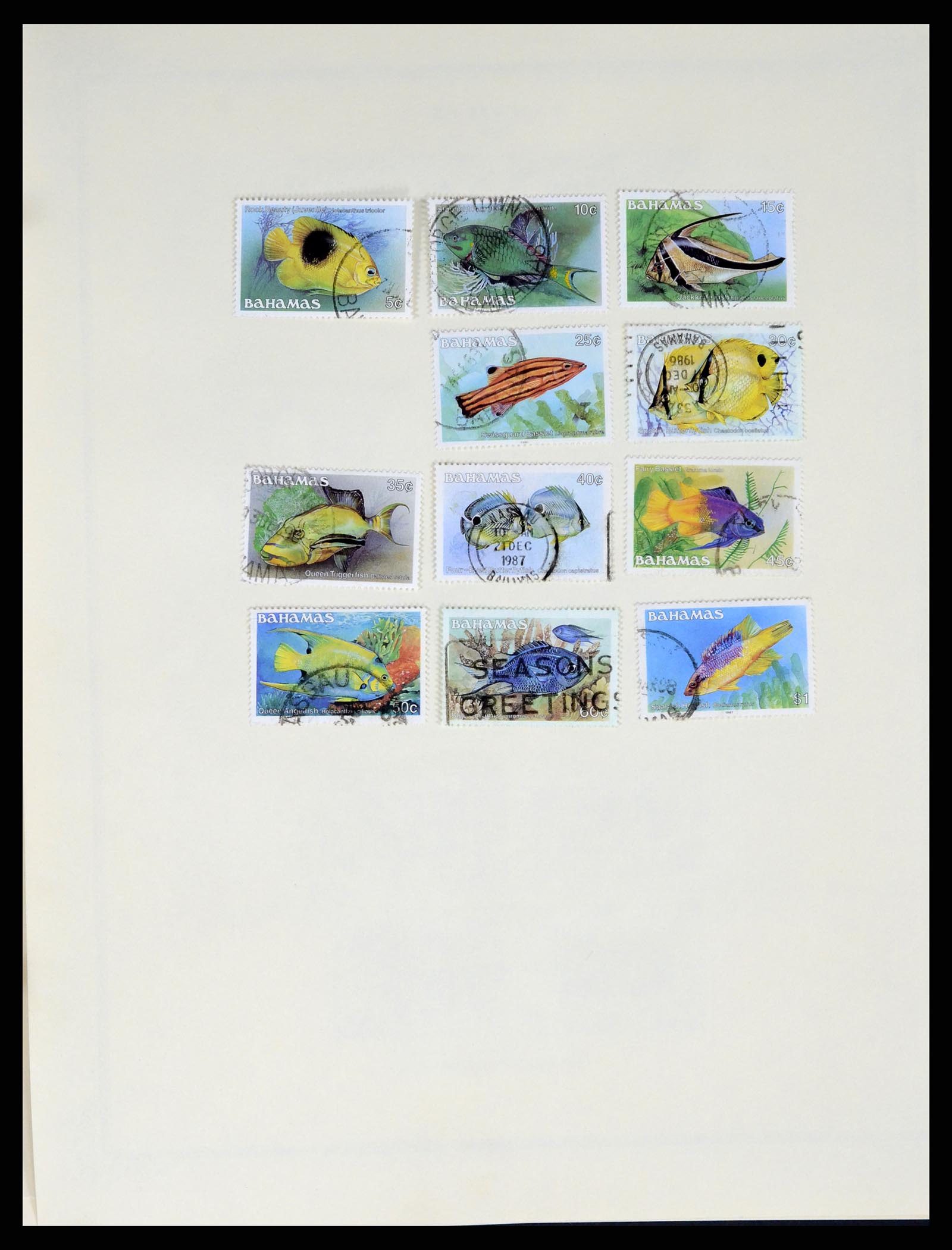37629 094 - Postzegelverzameling 37629 Bahamas 1861-2013.