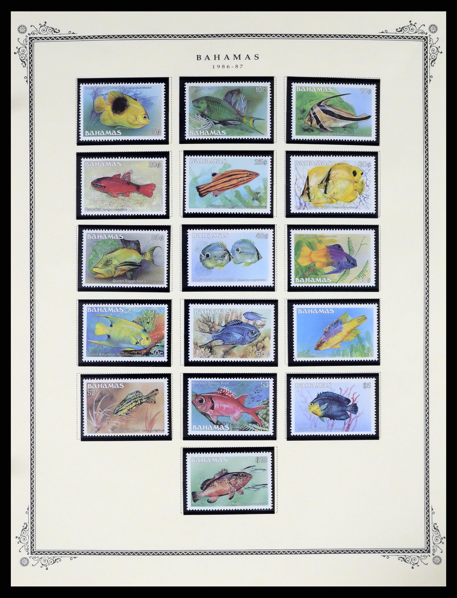 37629 095 - Postzegelverzameling 37629 Bahamas 1861-2013.