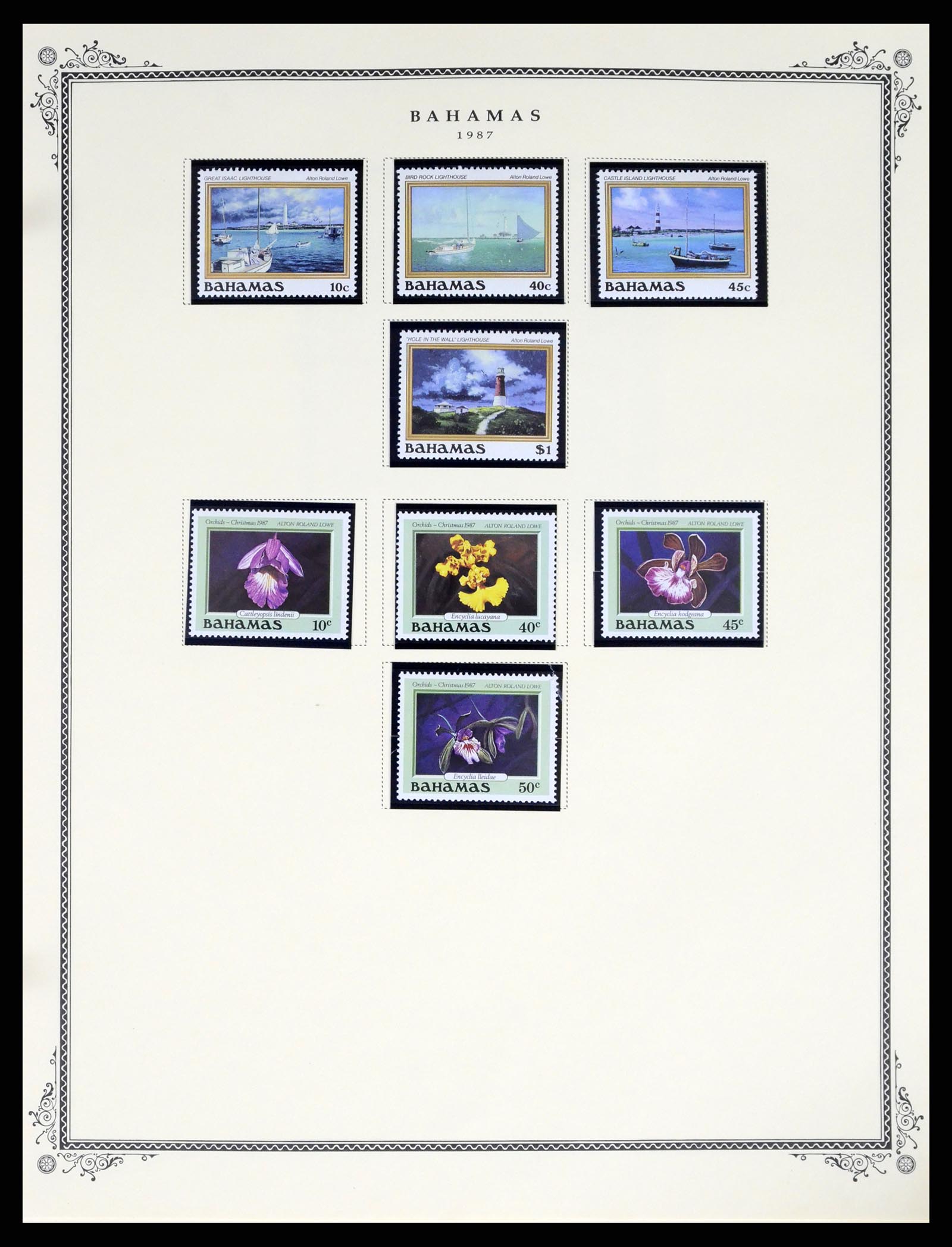 37629 099 - Postzegelverzameling 37629 Bahamas 1861-2013.