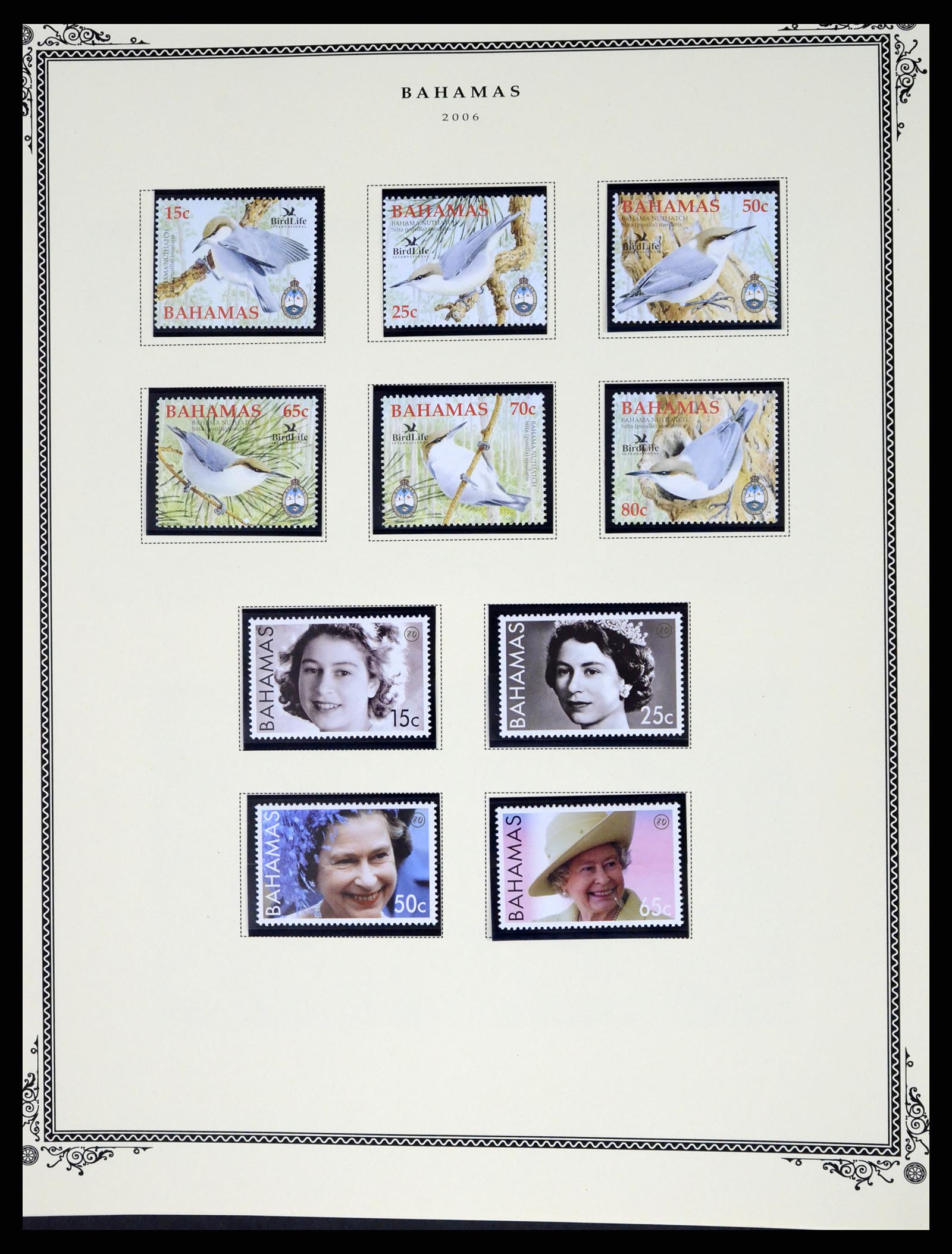 37629 210 - Postzegelverzameling 37629 Bahamas 1861-2013.