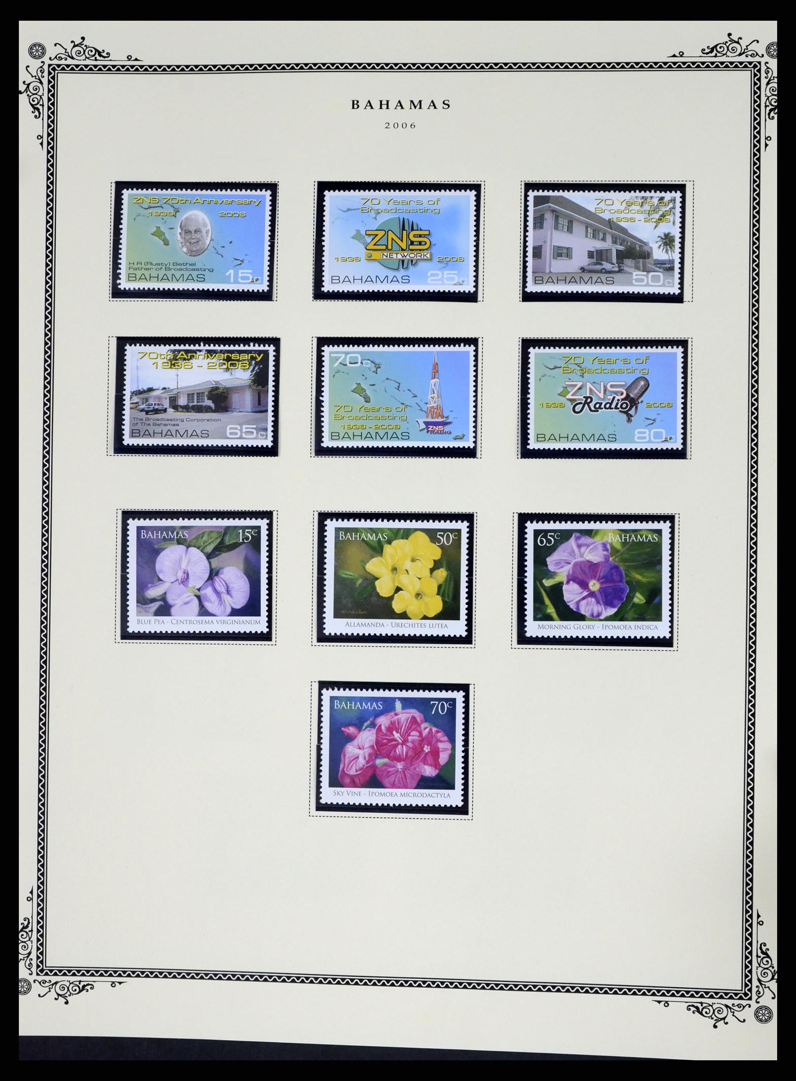 37629 212 - Postzegelverzameling 37629 Bahamas 1861-2013.