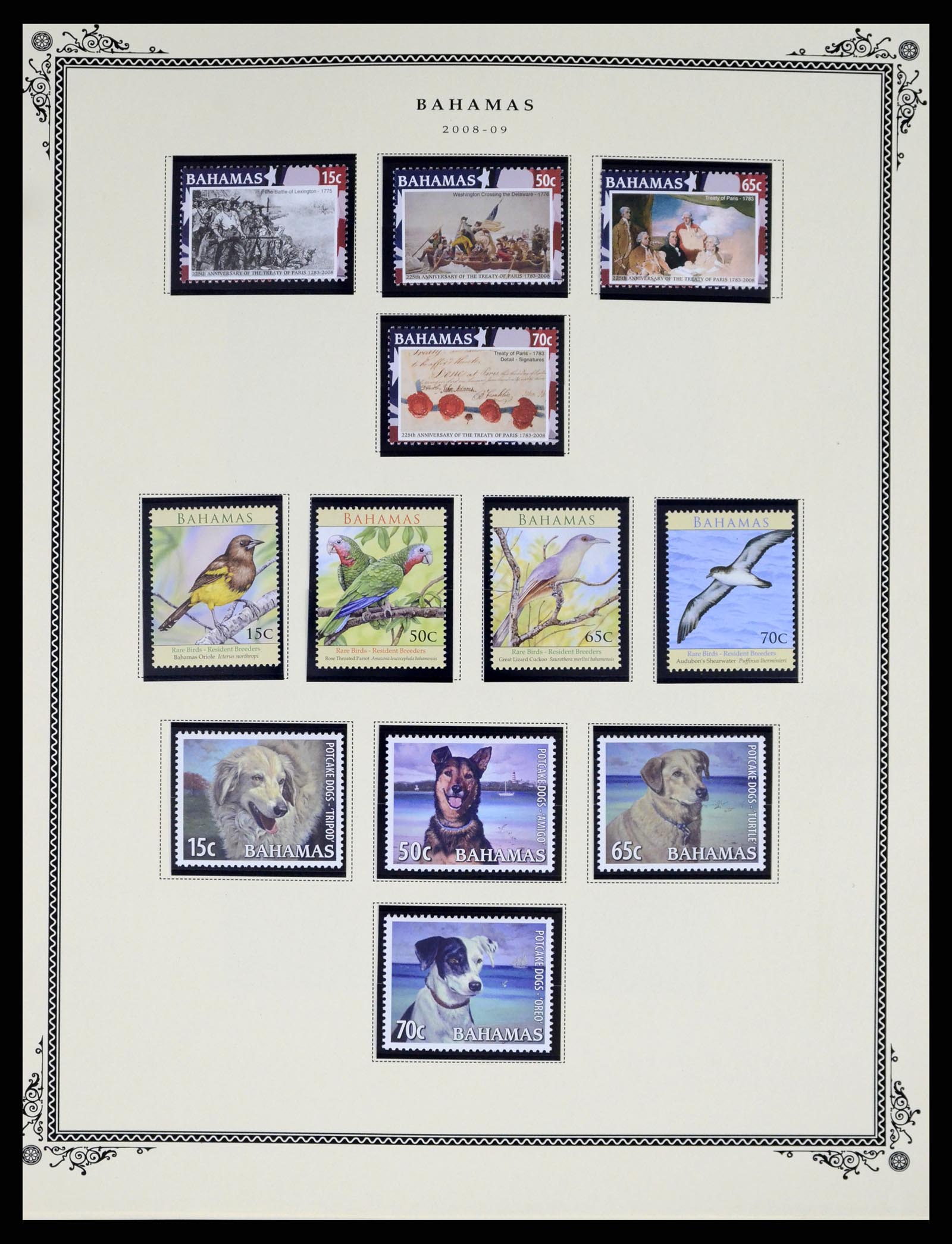 37629 226 - Postzegelverzameling 37629 Bahamas 1861-2013.