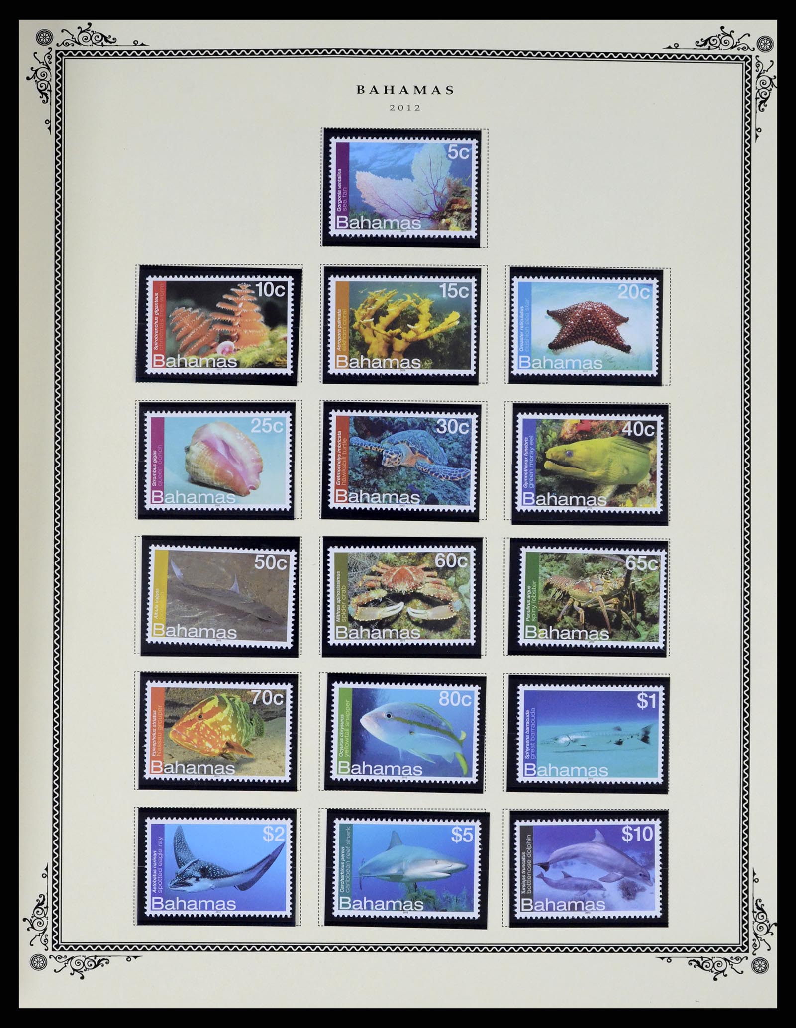 37629 237 - Postzegelverzameling 37629 Bahamas 1861-2013.