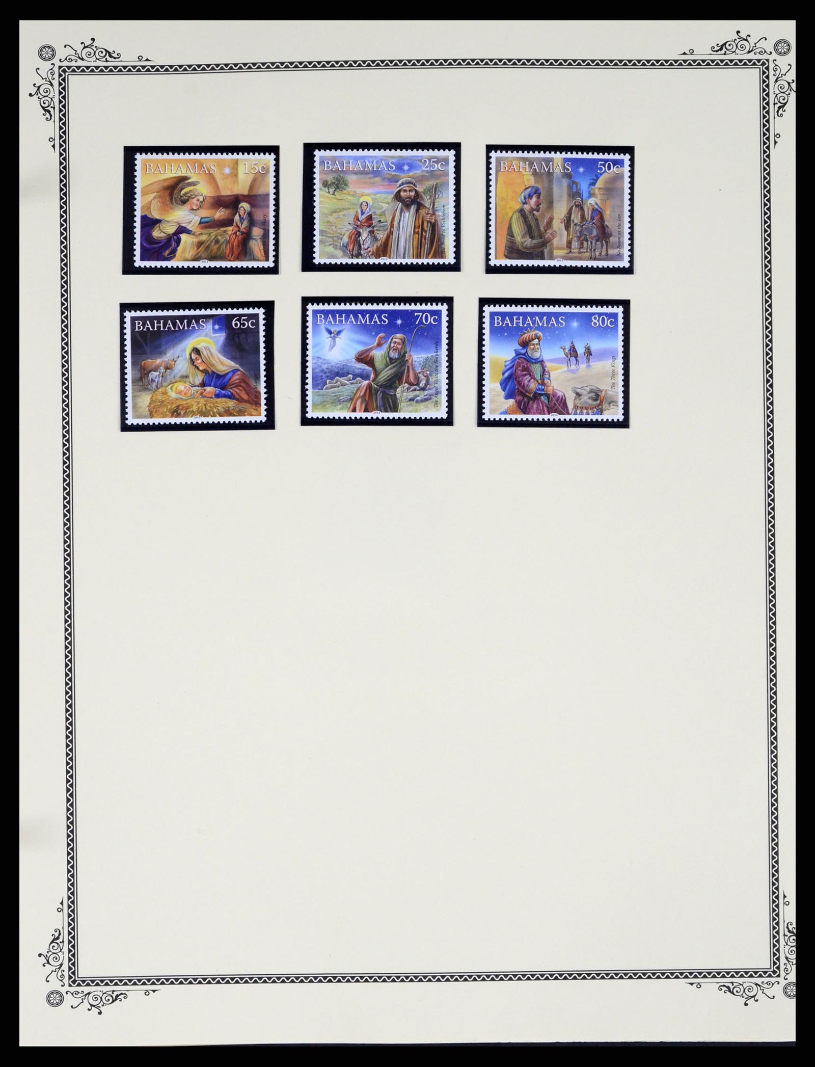 37629 244 - Postzegelverzameling 37629 Bahamas 1861-2013.