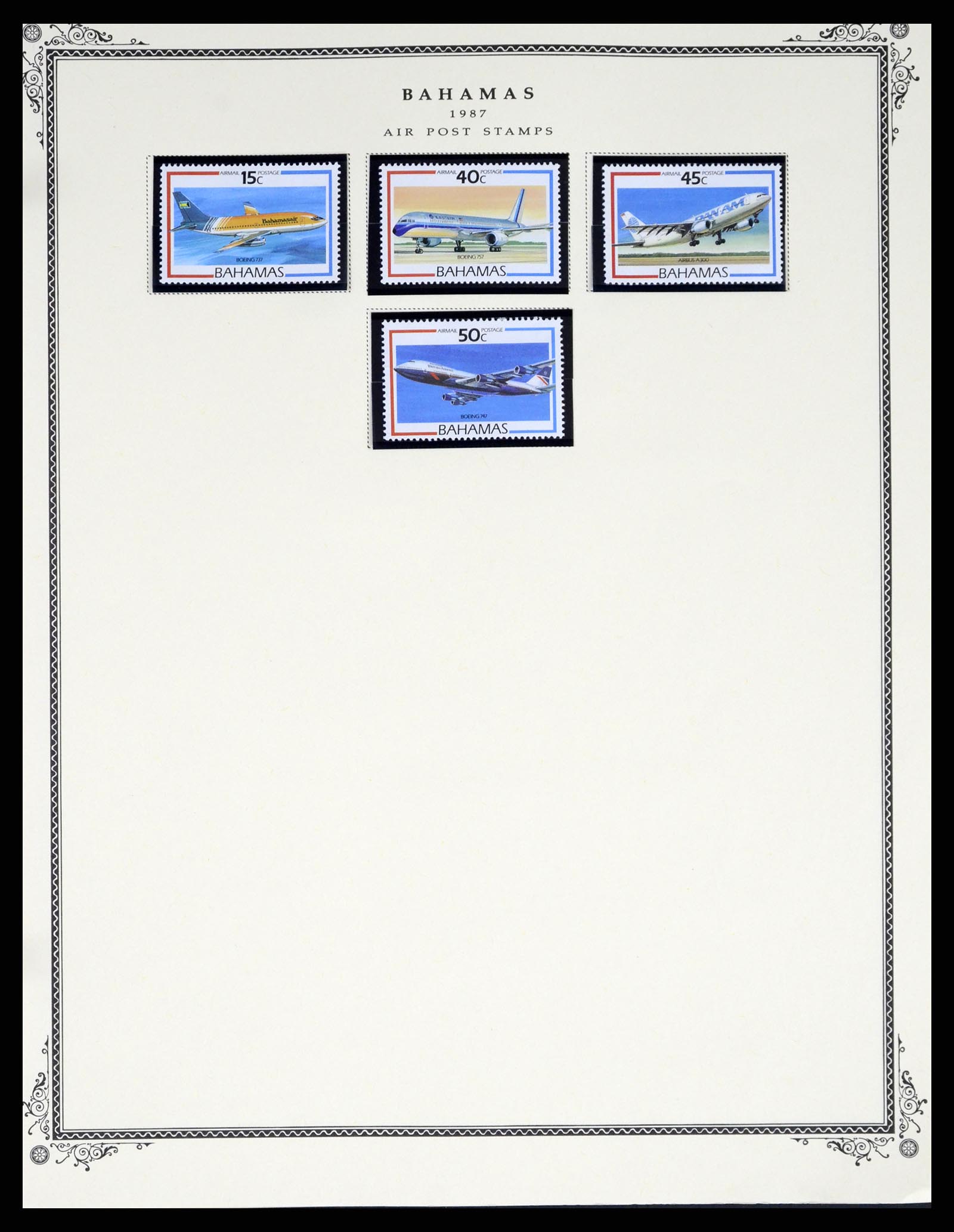 37629 249 - Postzegelverzameling 37629 Bahamas 1861-2013.