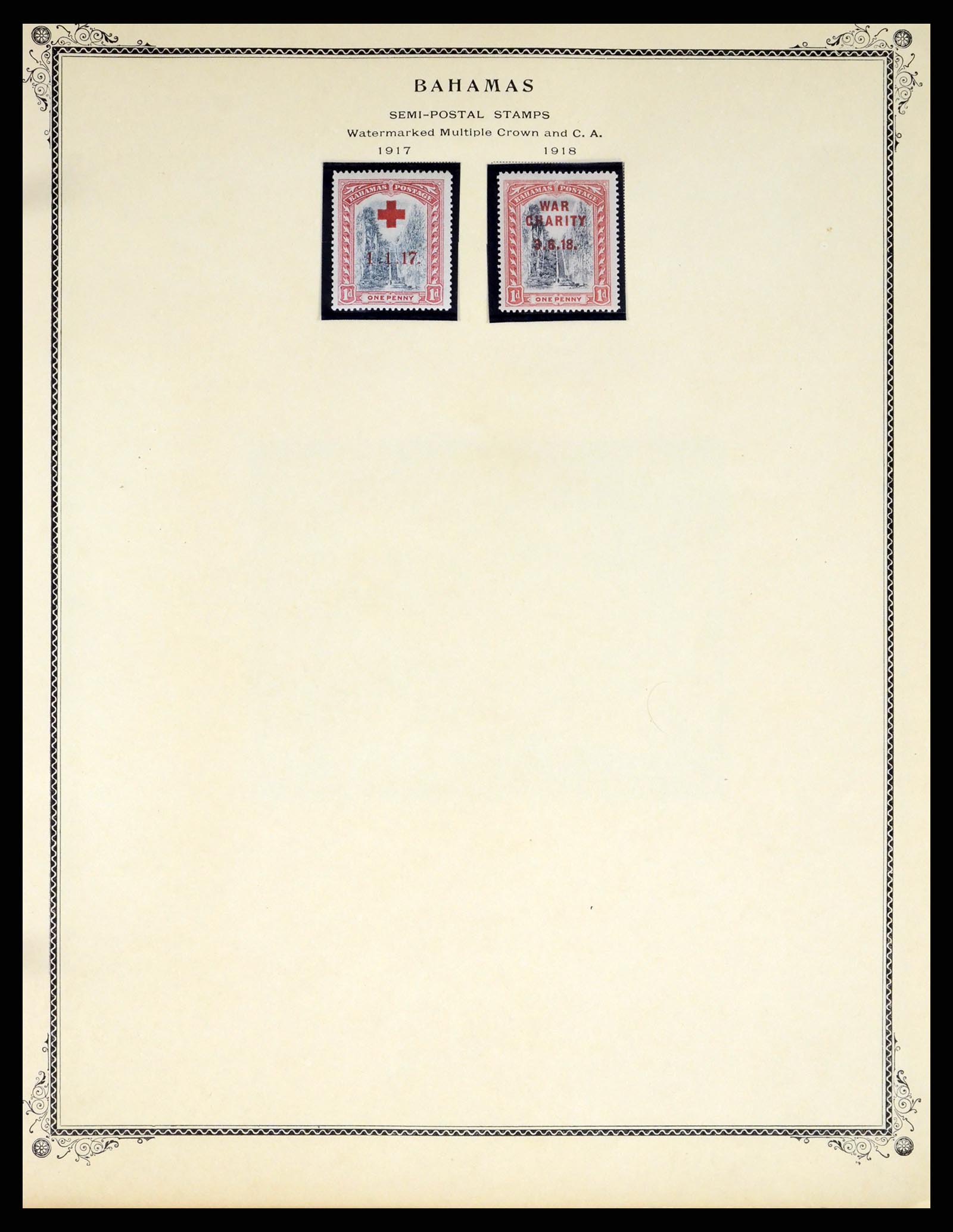 37629 250 - Postzegelverzameling 37629 Bahamas 1861-2013.