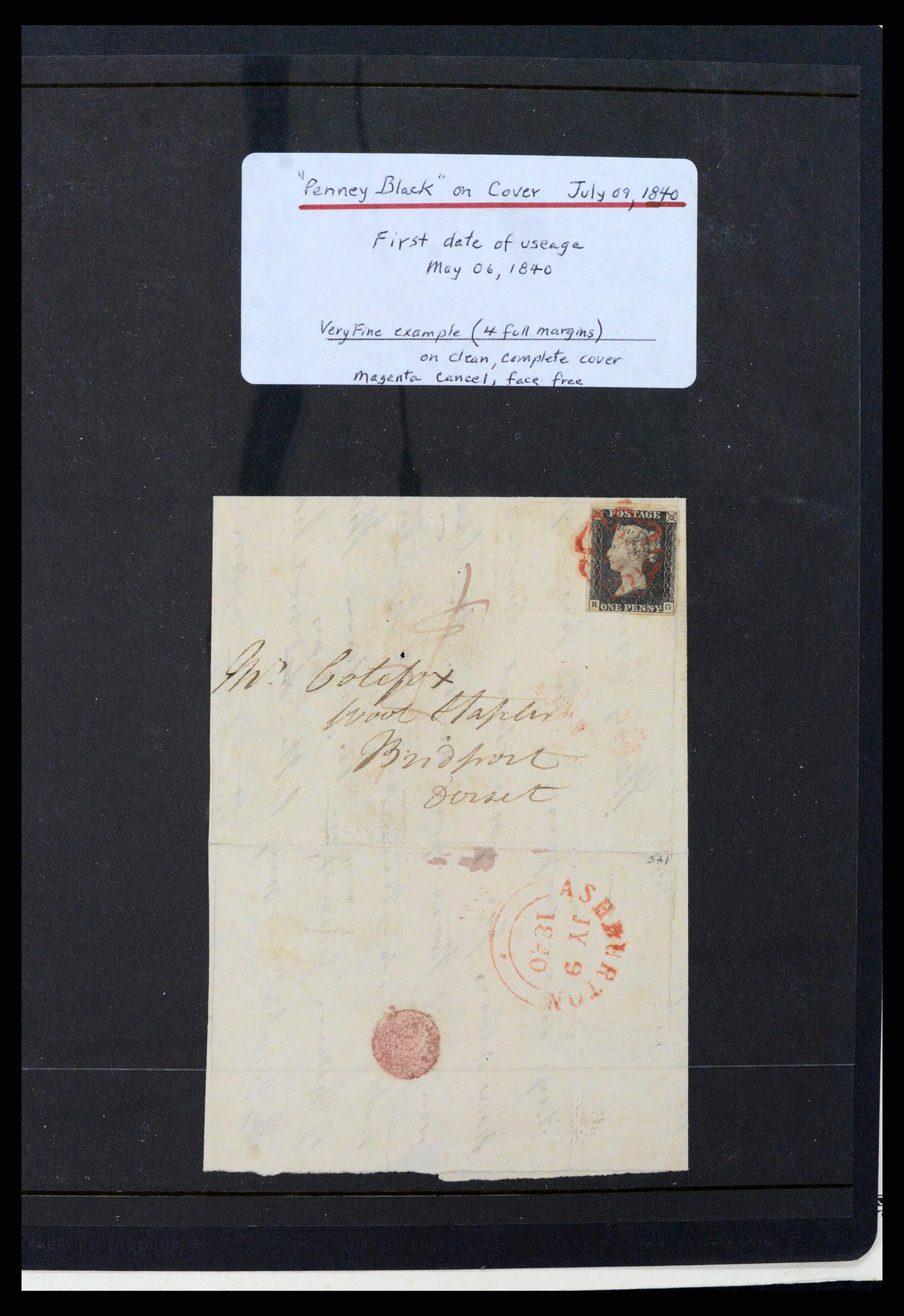 37630 001 - Postzegelverzameling 37630 Engeland 1840-1990.