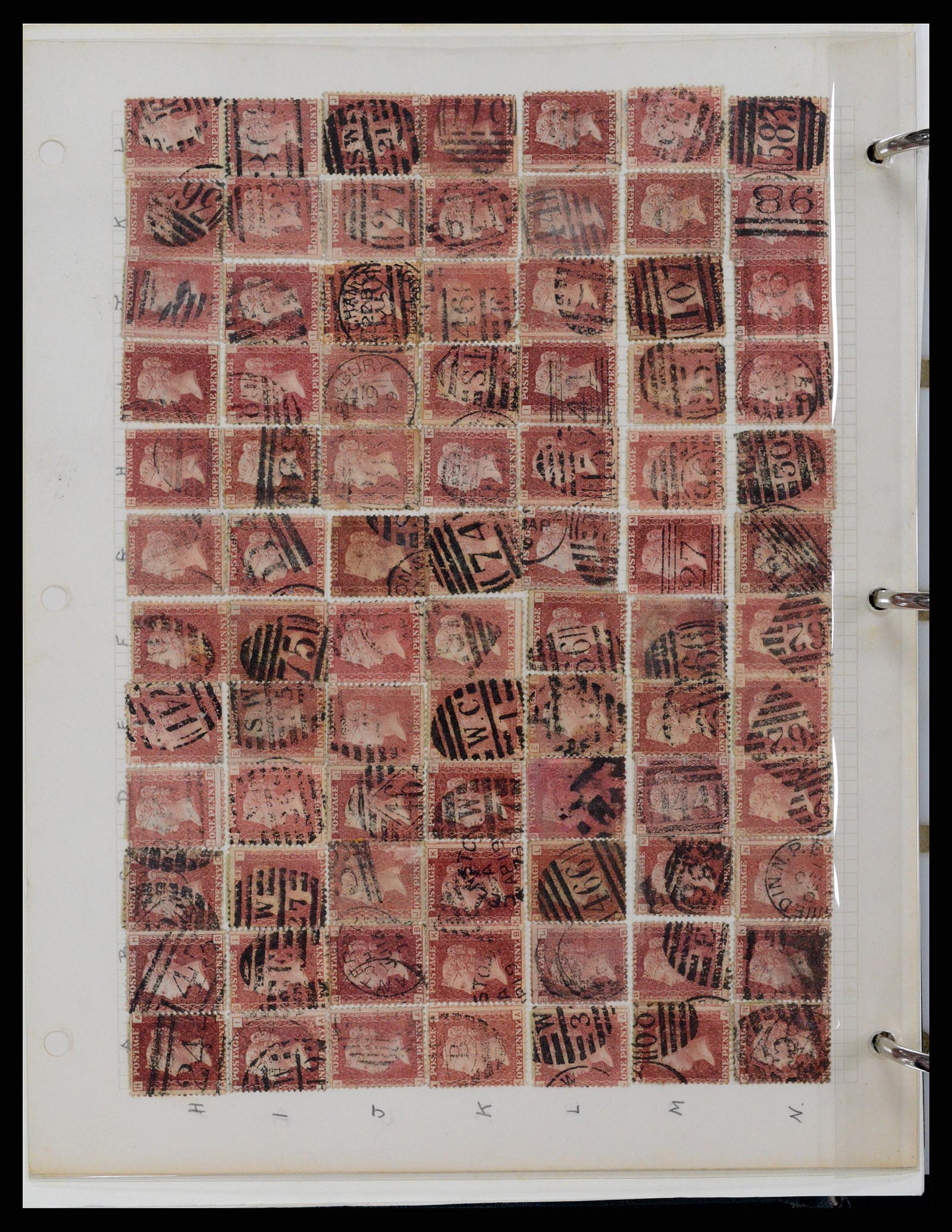 37630 006 - Postzegelverzameling 37630 Engeland 1840-1990.