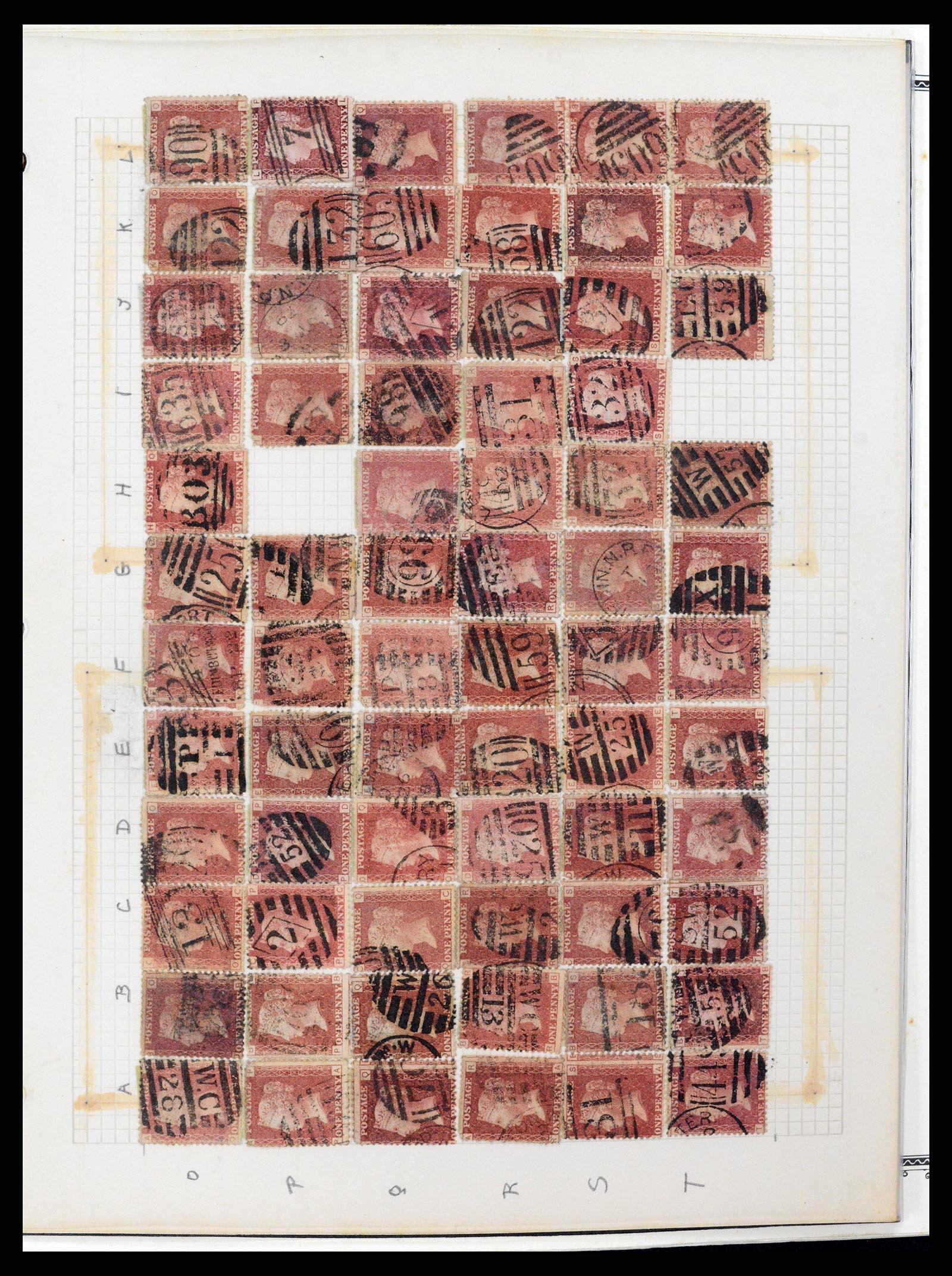 37630 007 - Postzegelverzameling 37630 Engeland 1840-1990.