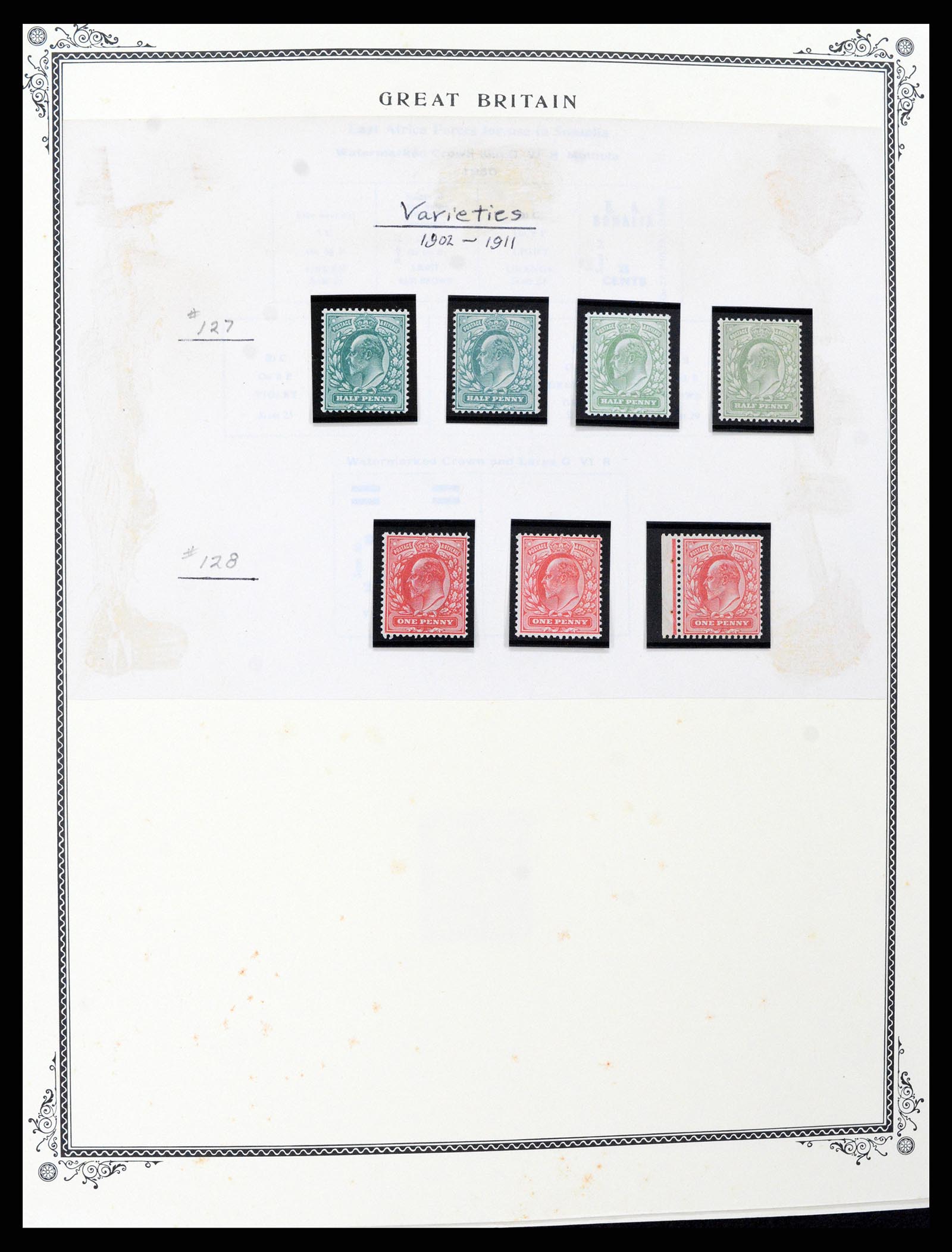 37630 019 - Postzegelverzameling 37630 Engeland 1840-1990.