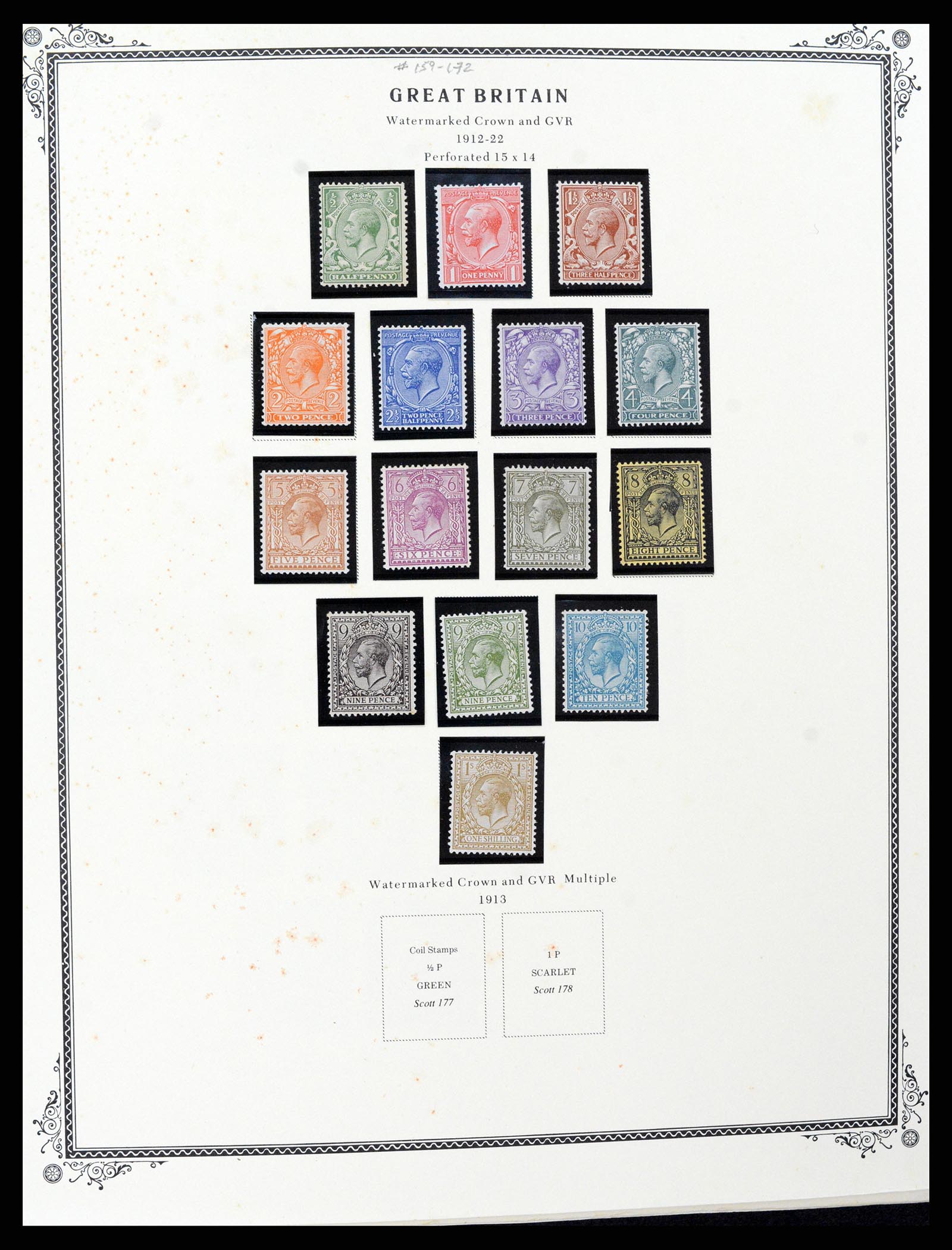 37630 022 - Postzegelverzameling 37630 Engeland 1840-1990.