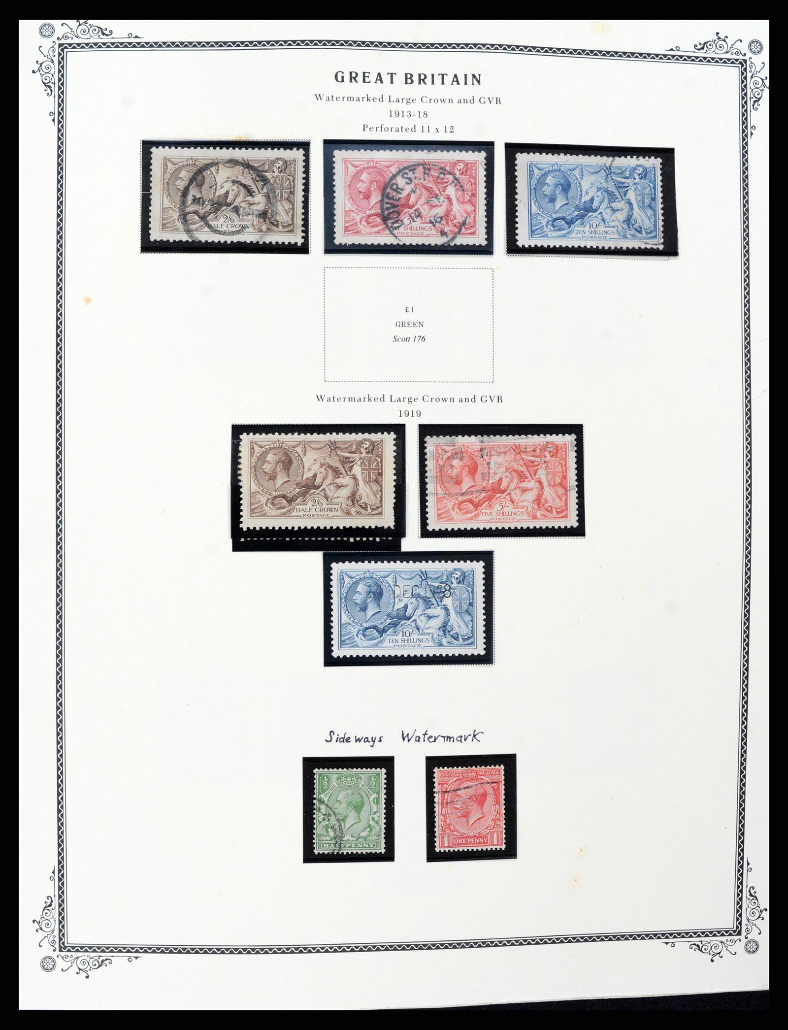 37630 024 - Postzegelverzameling 37630 Engeland 1840-1990.