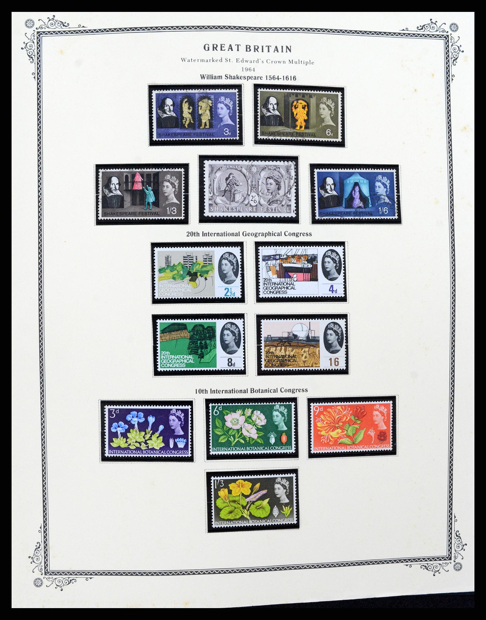 37630 051 - Postzegelverzameling 37630 Engeland 1840-1990.