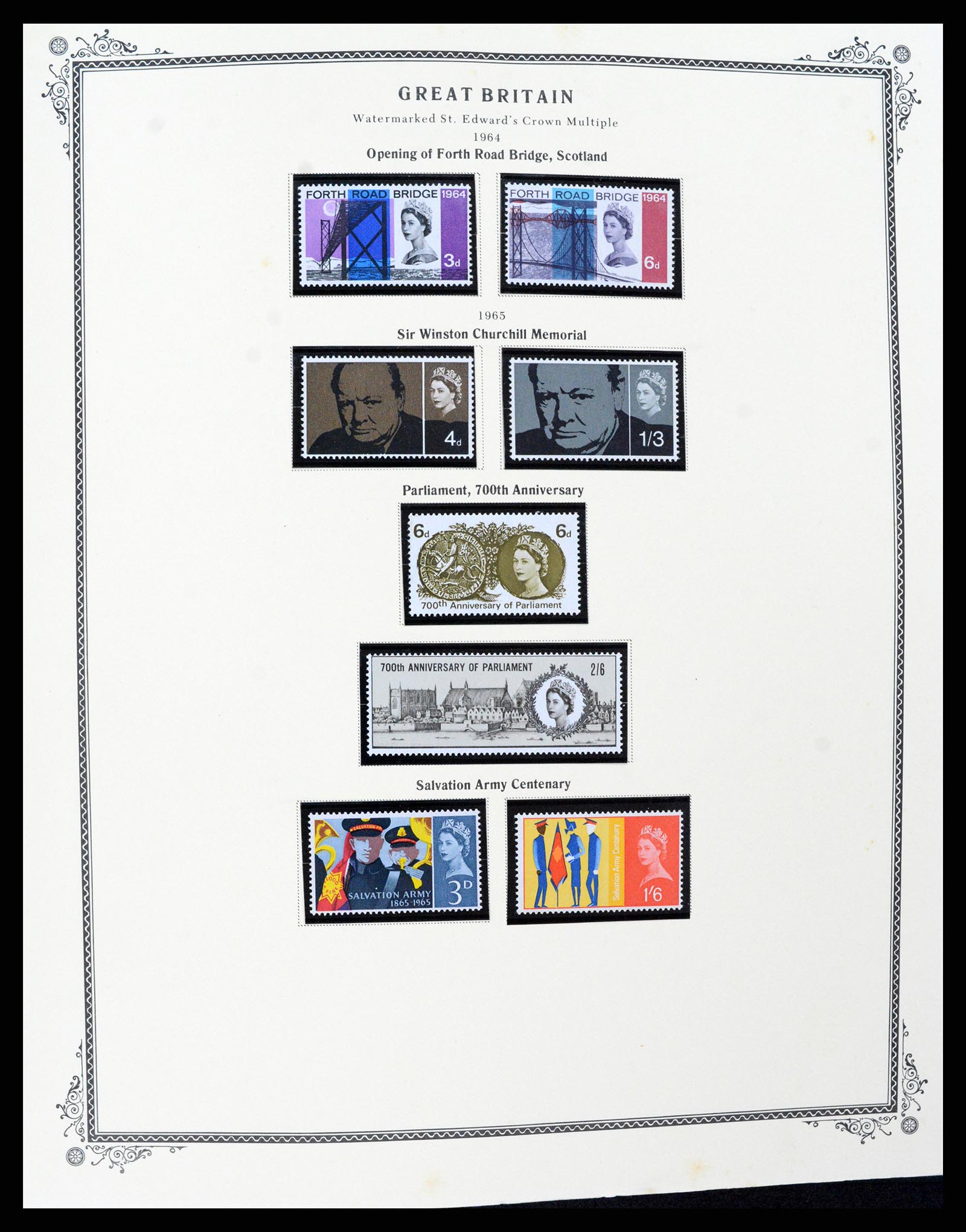 37630 052 - Postzegelverzameling 37630 Engeland 1840-1990.