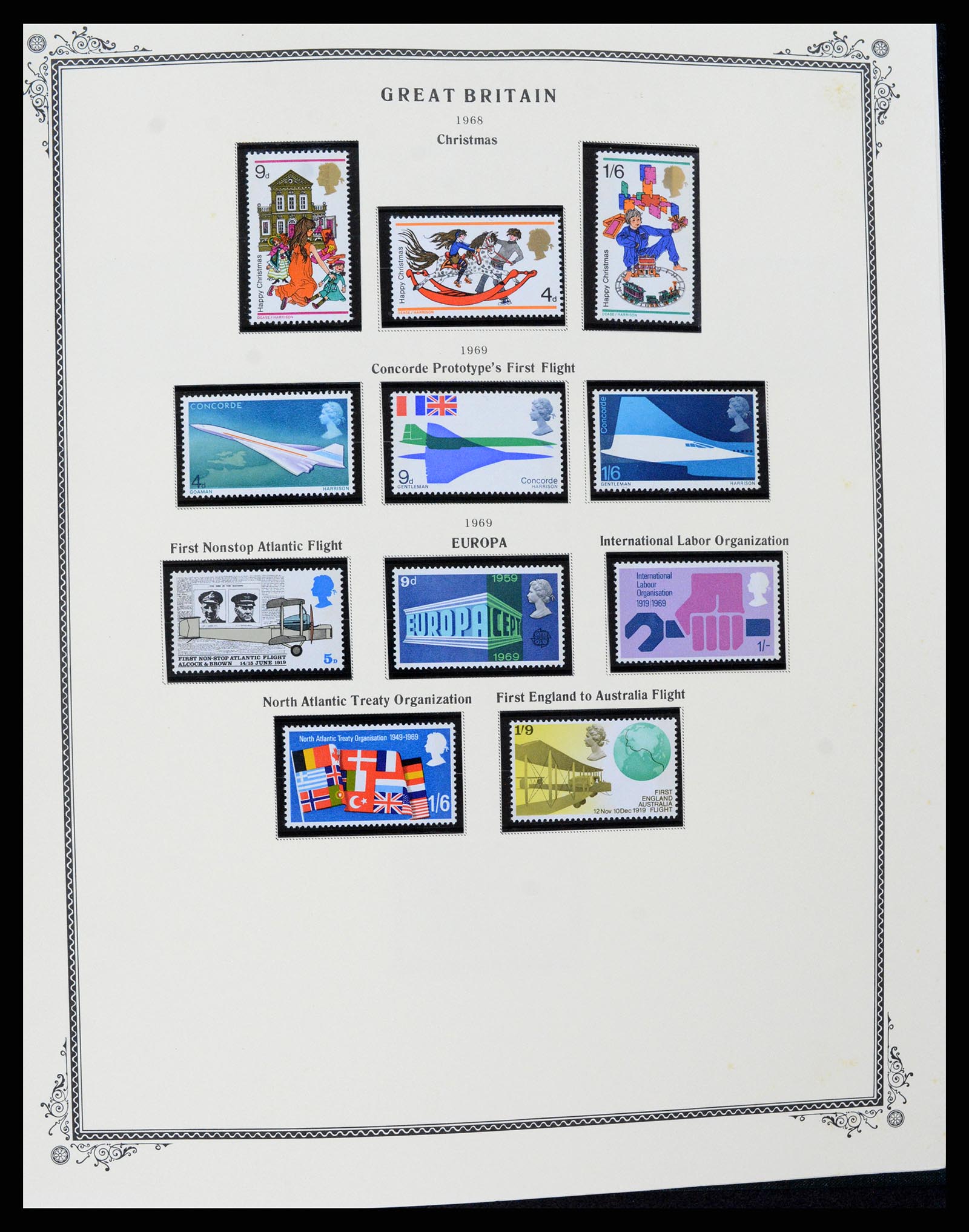 37630 065 - Postzegelverzameling 37630 Engeland 1840-1990.