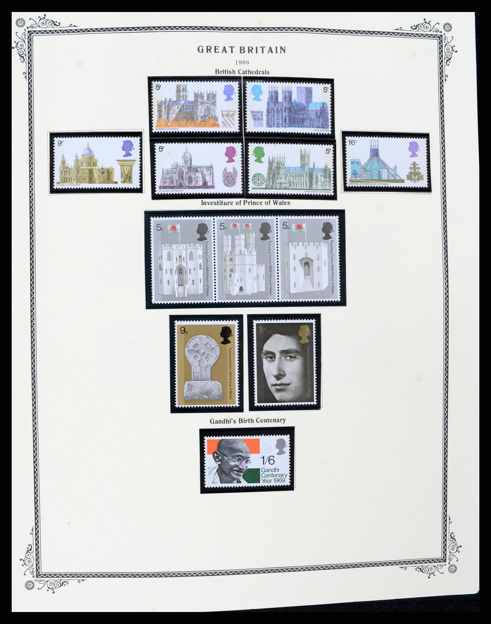 37630 066 - Postzegelverzameling 37630 Engeland 1840-1990.