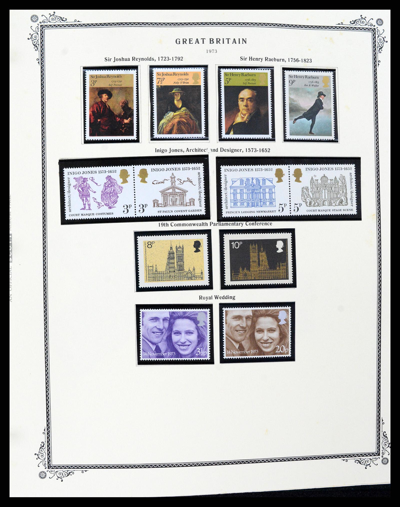 37630 077 - Postzegelverzameling 37630 Engeland 1840-1990.