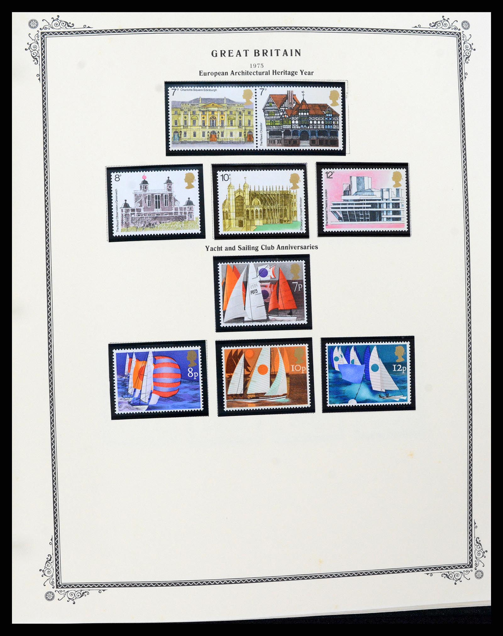 37630 082 - Postzegelverzameling 37630 Engeland 1840-1990.
