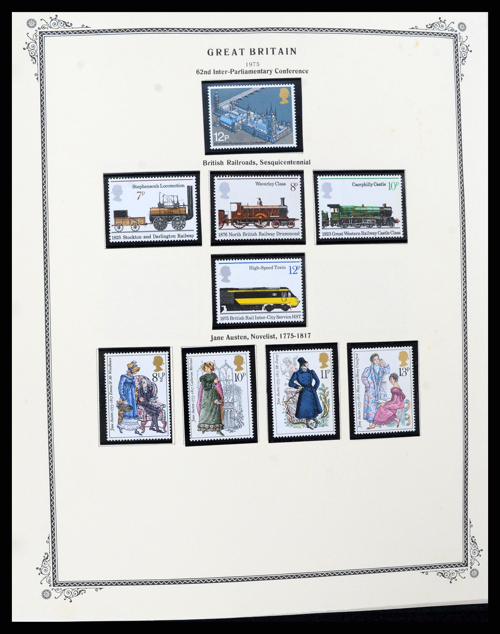 37630 083 - Postzegelverzameling 37630 Engeland 1840-1990.