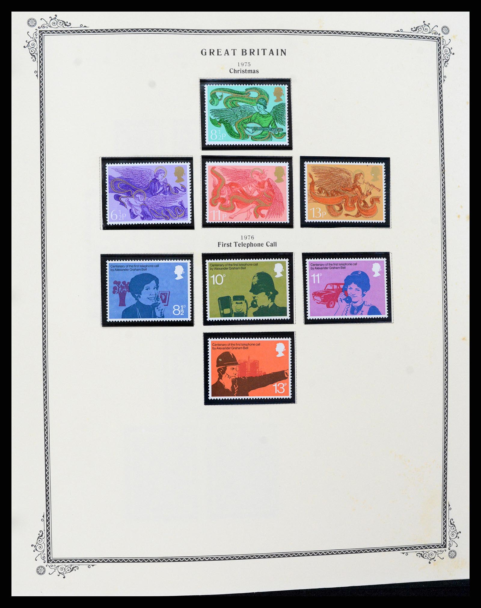 37630 084 - Postzegelverzameling 37630 Engeland 1840-1990.