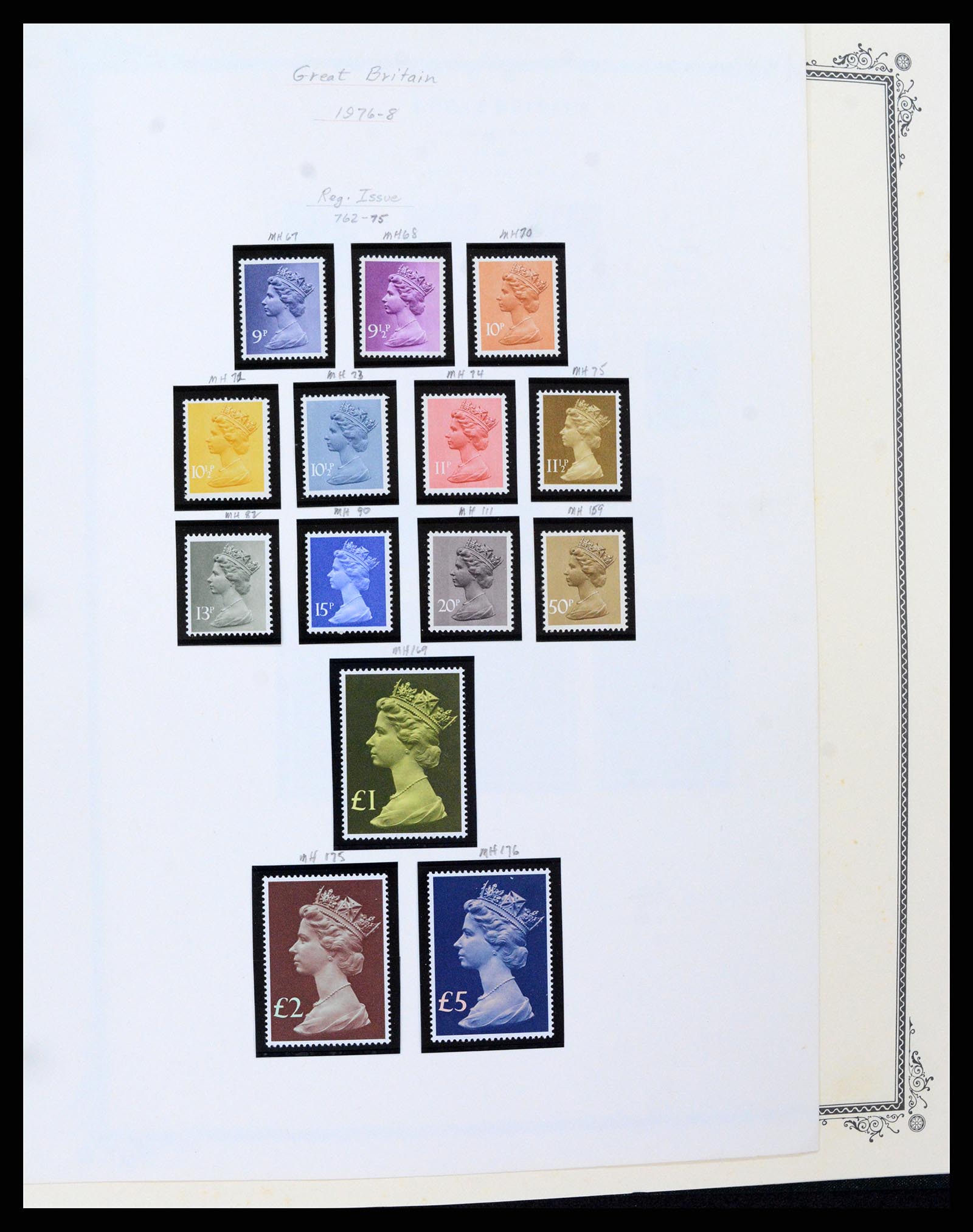 37630 085 - Postzegelverzameling 37630 Engeland 1840-1990.