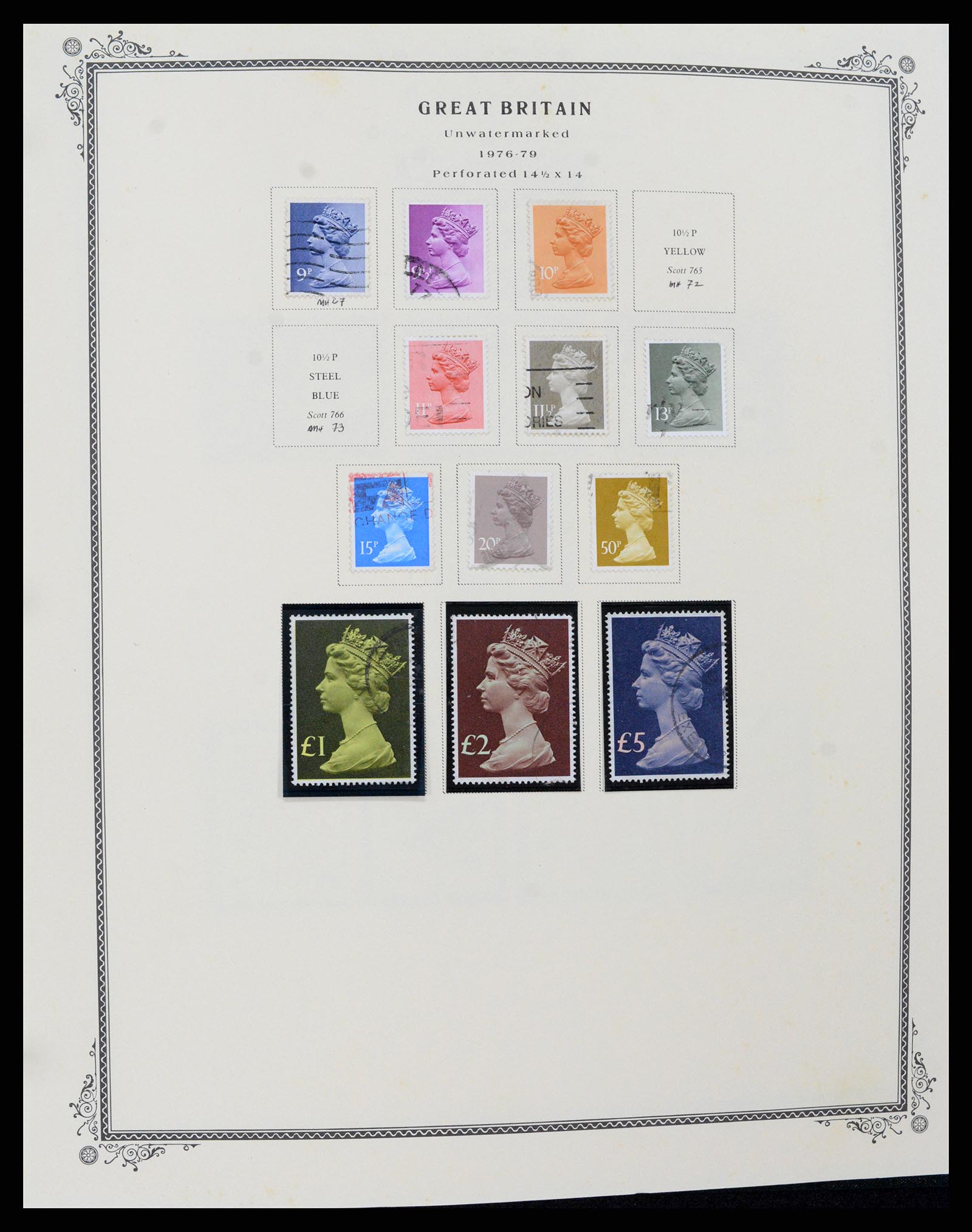 37630 086 - Postzegelverzameling 37630 Engeland 1840-1990.