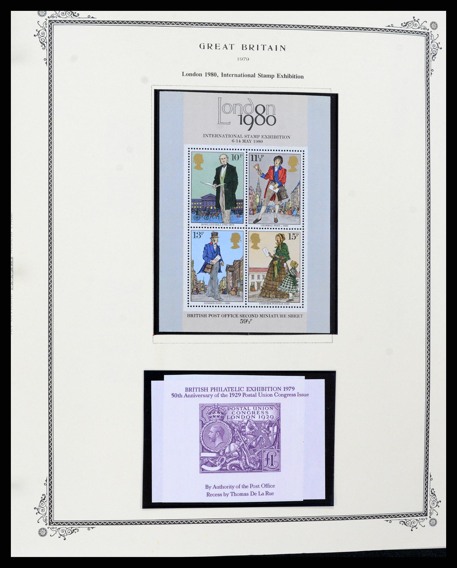 37630 099 - Postzegelverzameling 37630 Engeland 1840-1990.