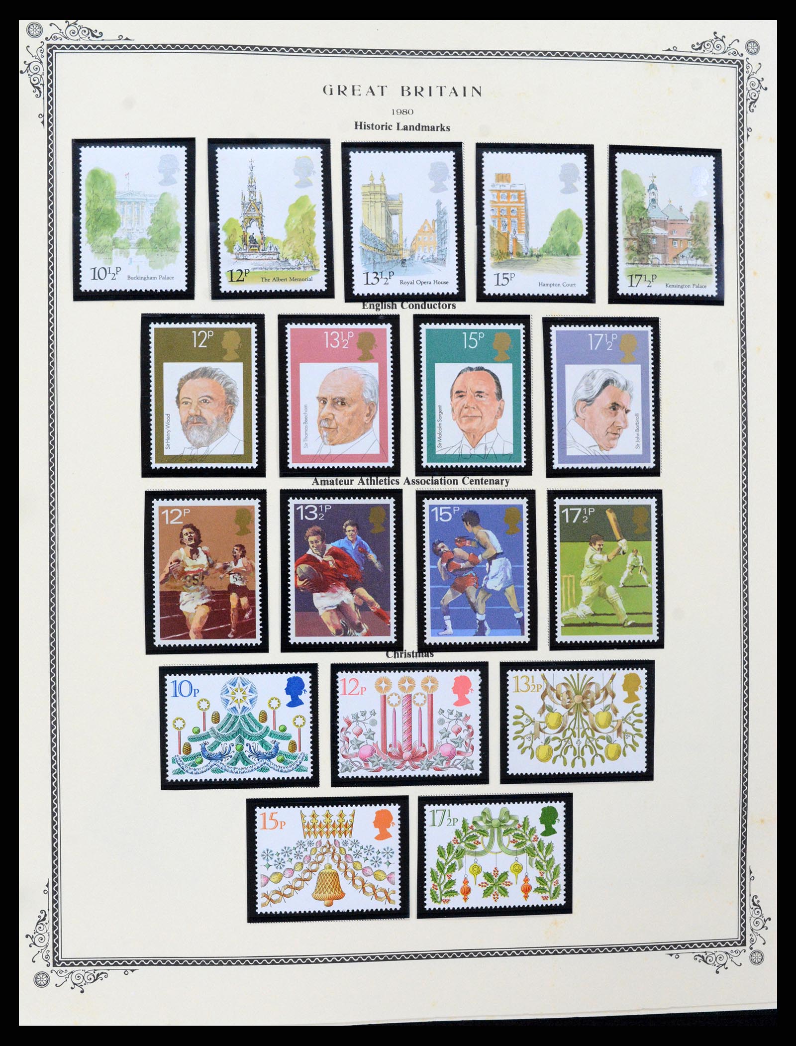 37630 104 - Postzegelverzameling 37630 Engeland 1840-1990.