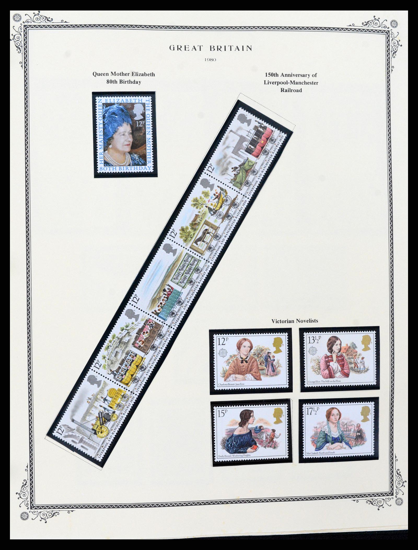 37630 105 - Postzegelverzameling 37630 Engeland 1840-1990.