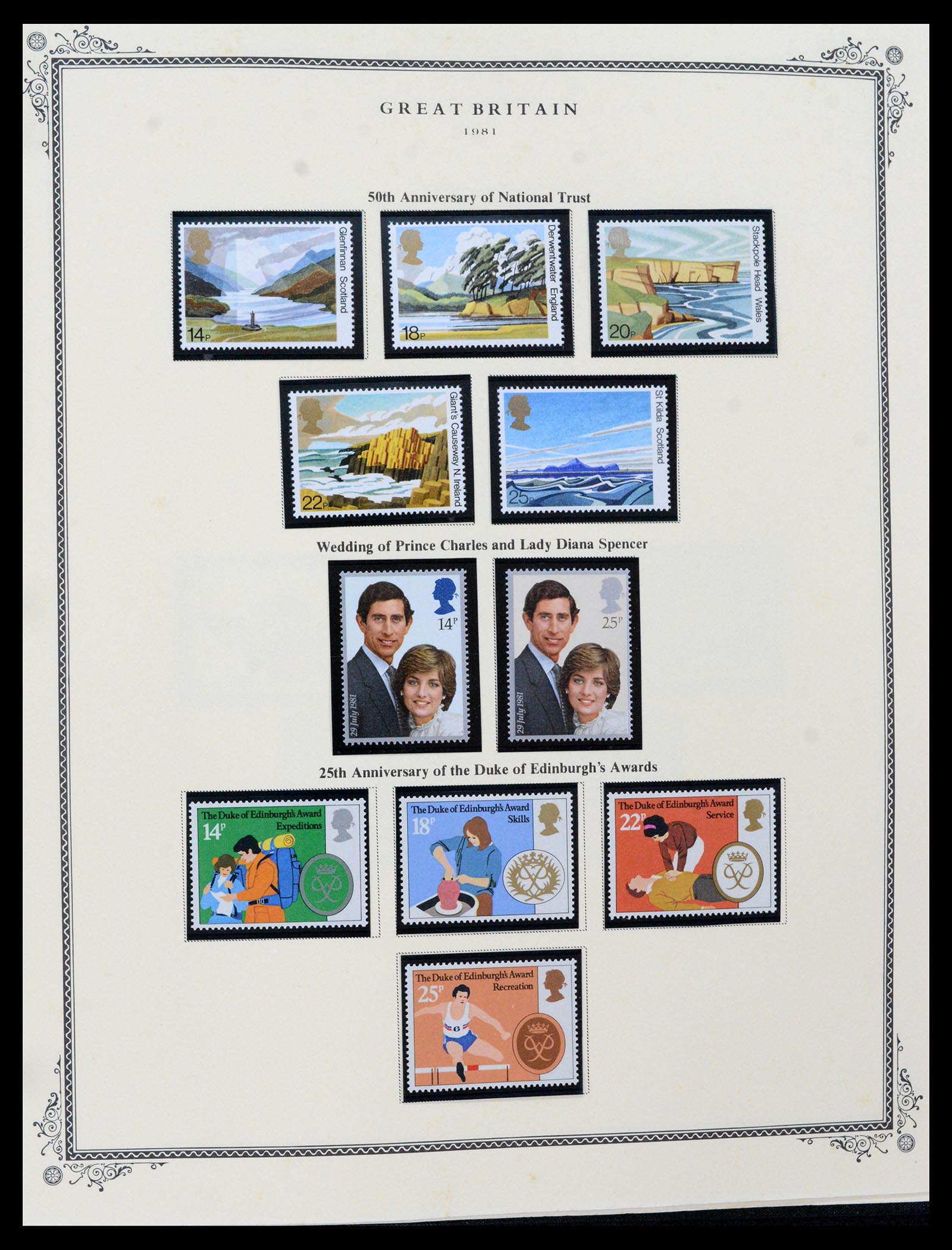 37630 107 - Postzegelverzameling 37630 Engeland 1840-1990.