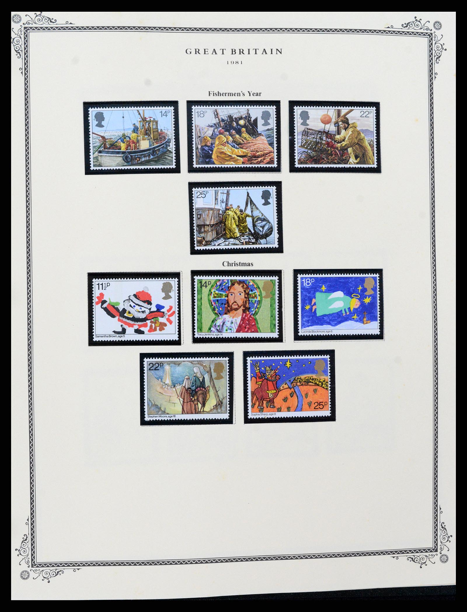 37630 108 - Postzegelverzameling 37630 Engeland 1840-1990.
