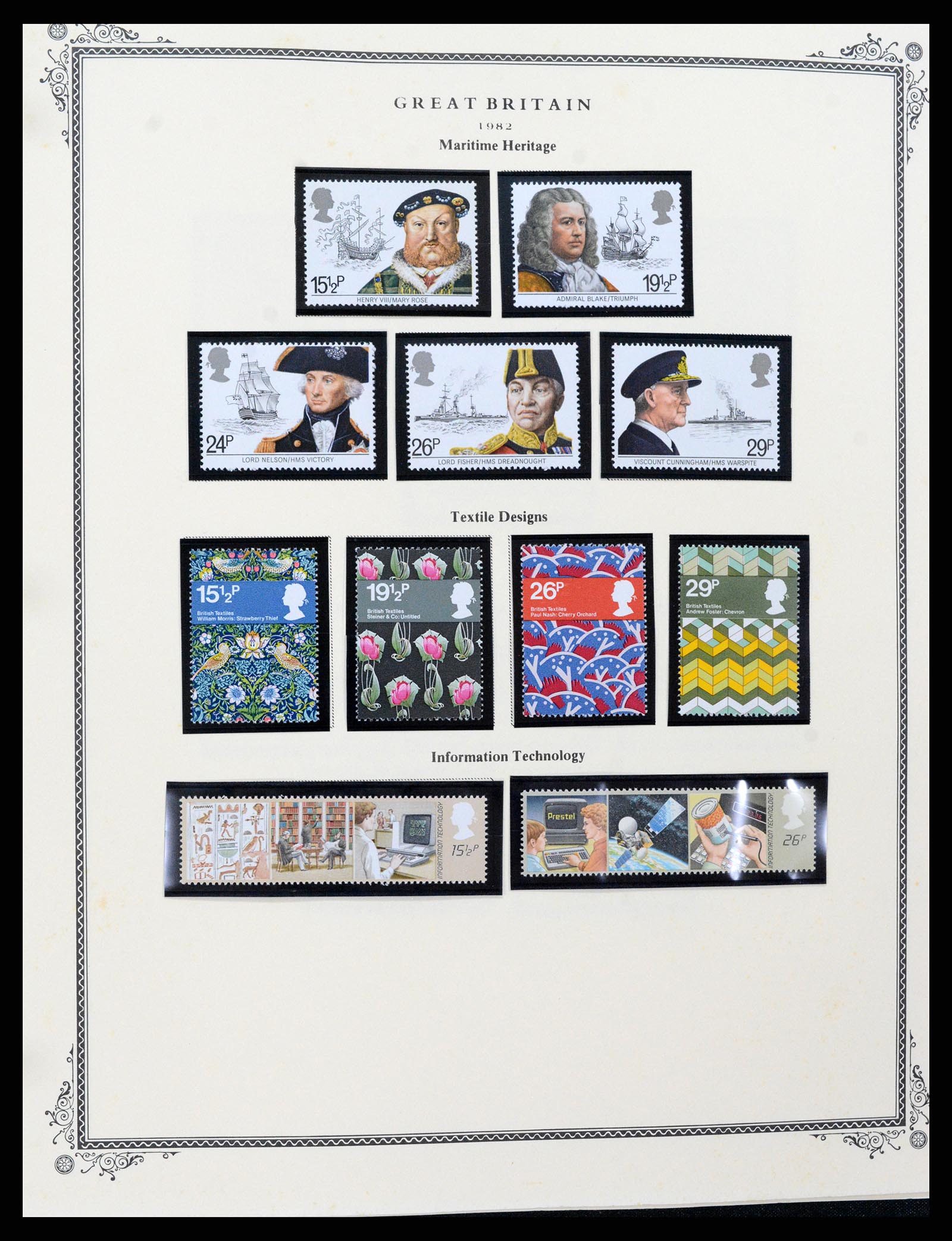 37630 111 - Postzegelverzameling 37630 Engeland 1840-1990.