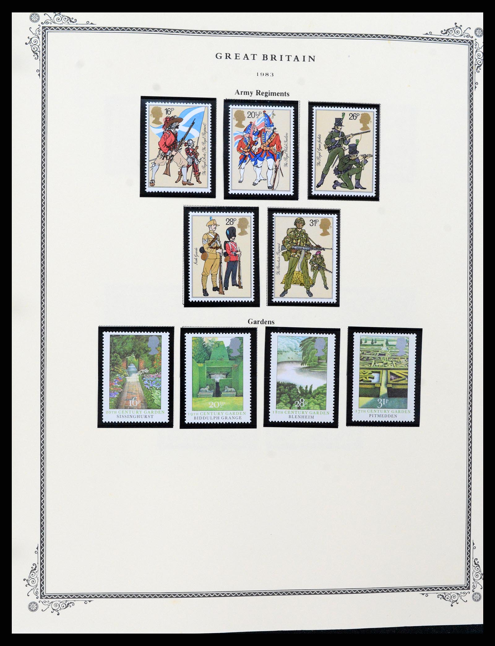 37630 114 - Postzegelverzameling 37630 Engeland 1840-1990.