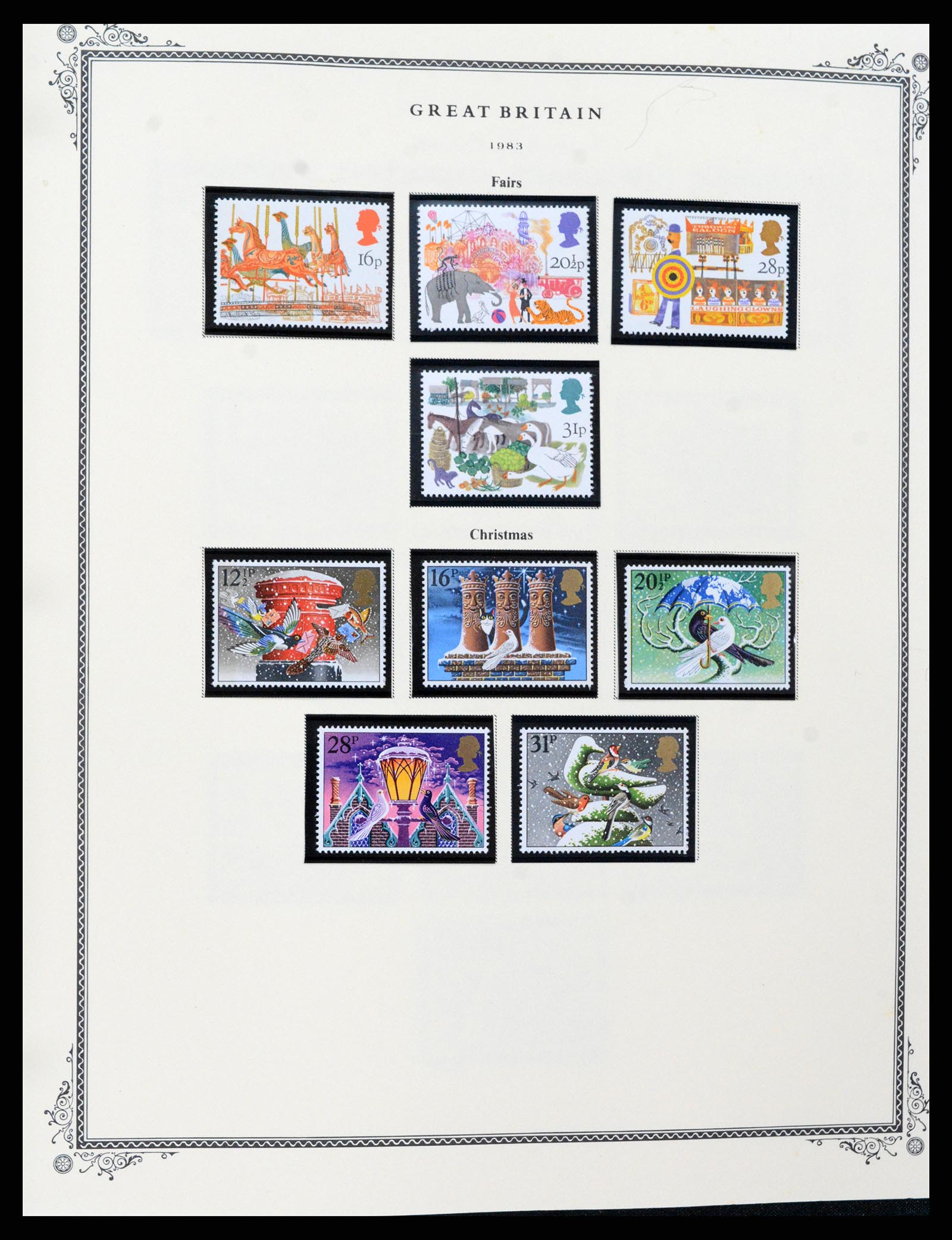 37630 115 - Postzegelverzameling 37630 Engeland 1840-1990.