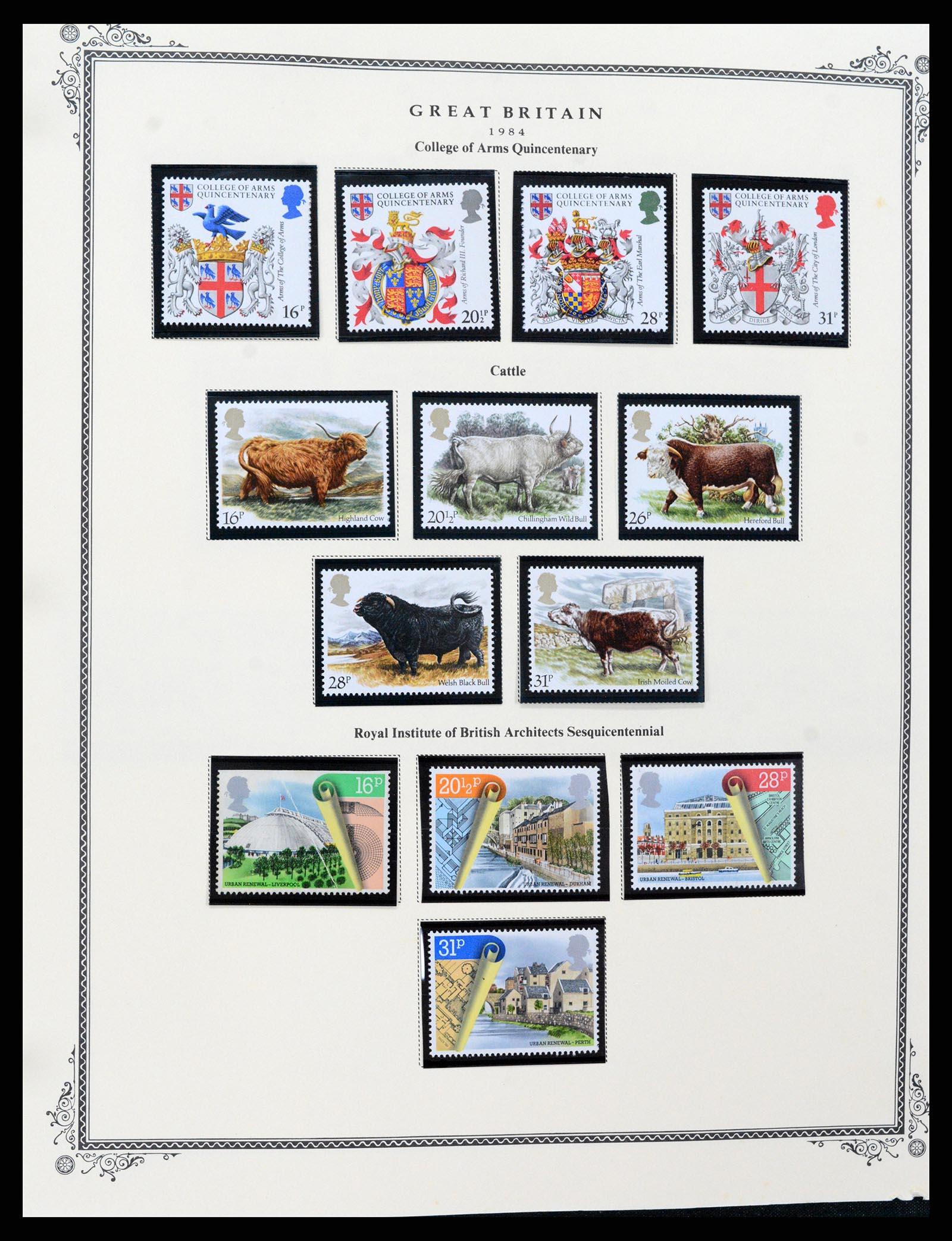 37630 116 - Postzegelverzameling 37630 Engeland 1840-1990.