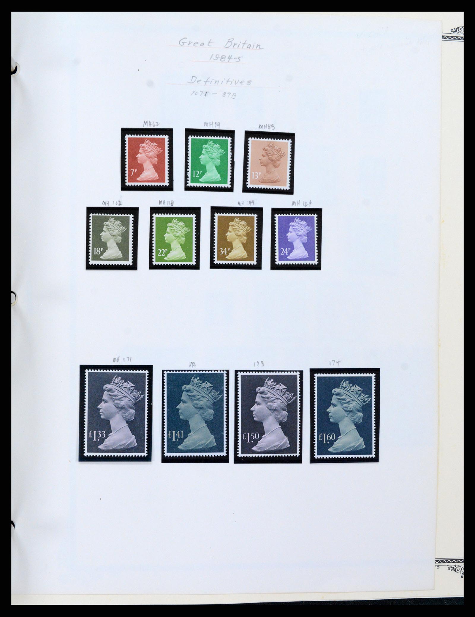 37630 119 - Postzegelverzameling 37630 Engeland 1840-1990.
