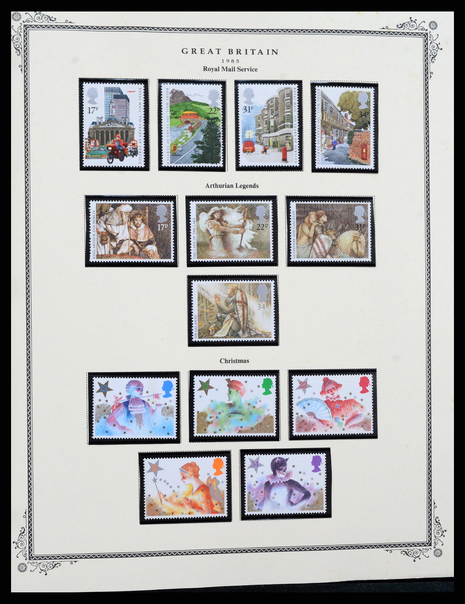 37630 123 - Postzegelverzameling 37630 Engeland 1840-1990.