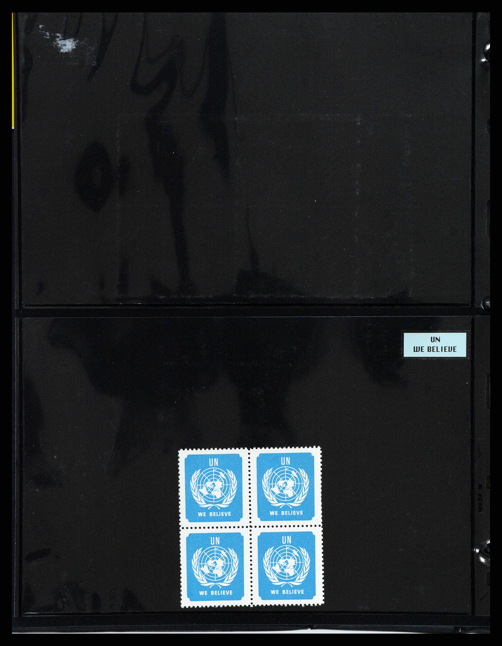 37631 012 - Postzegelverzameling 37631 Verenigde Naties cinderella's 1942-2006.