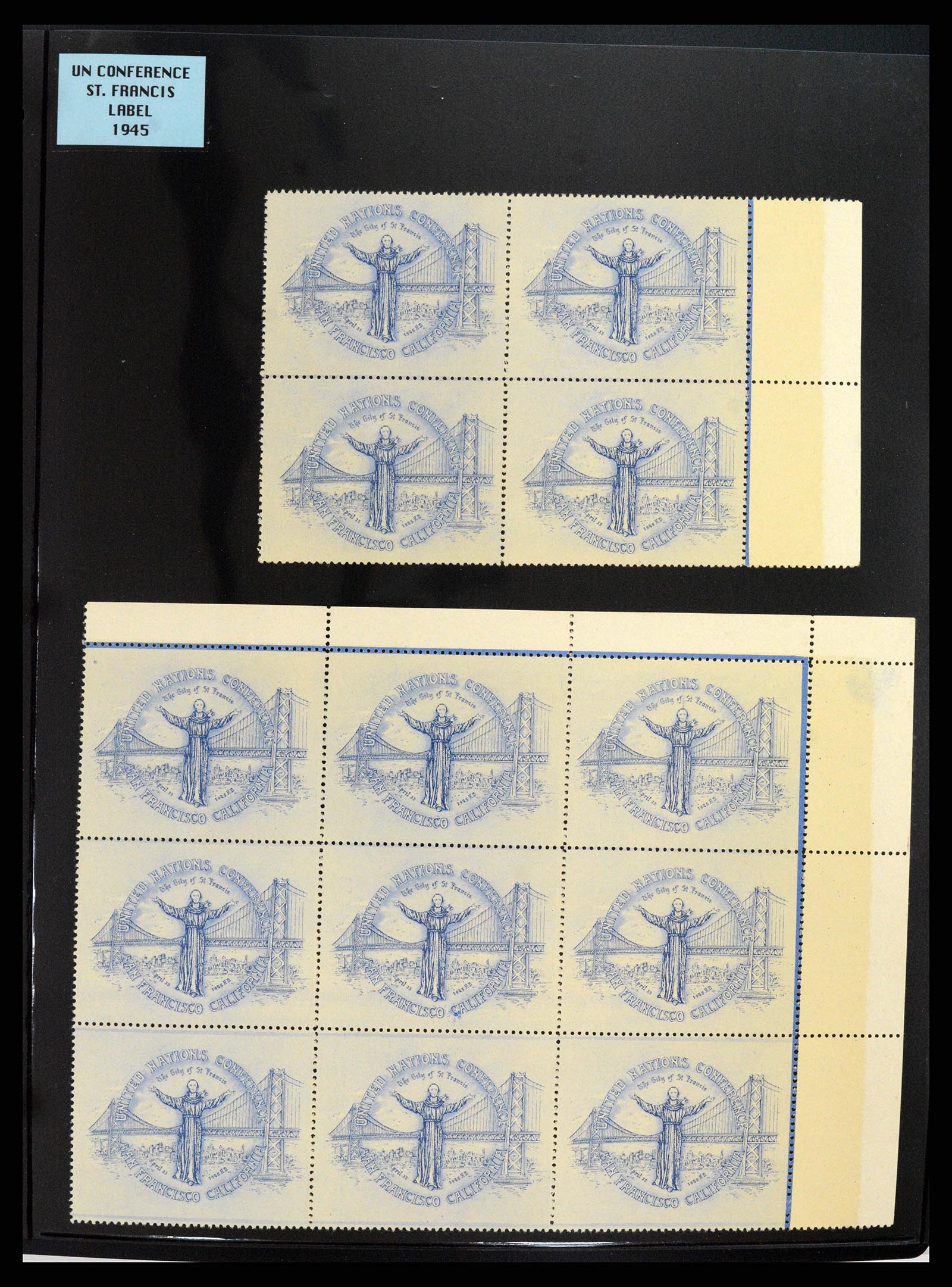 37631 018 - Postzegelverzameling 37631 Verenigde Naties cinderella's 1942-2006.