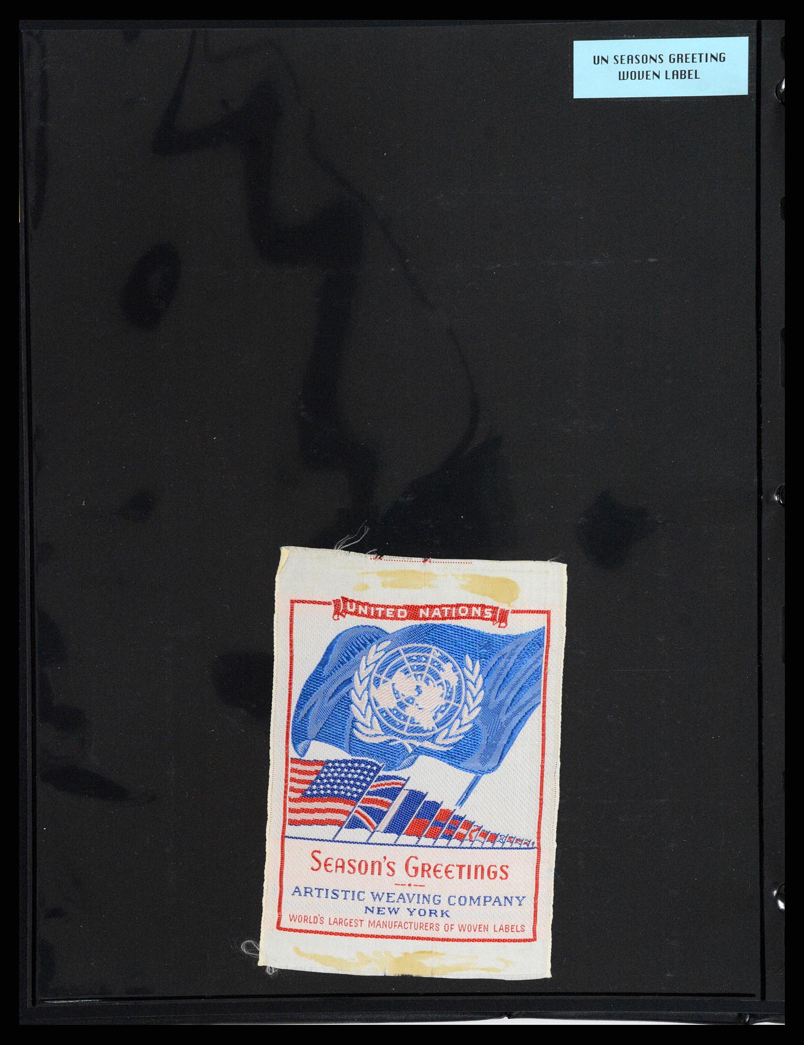 37631 020 - Postzegelverzameling 37631 Verenigde Naties cinderella's 1942-2006.