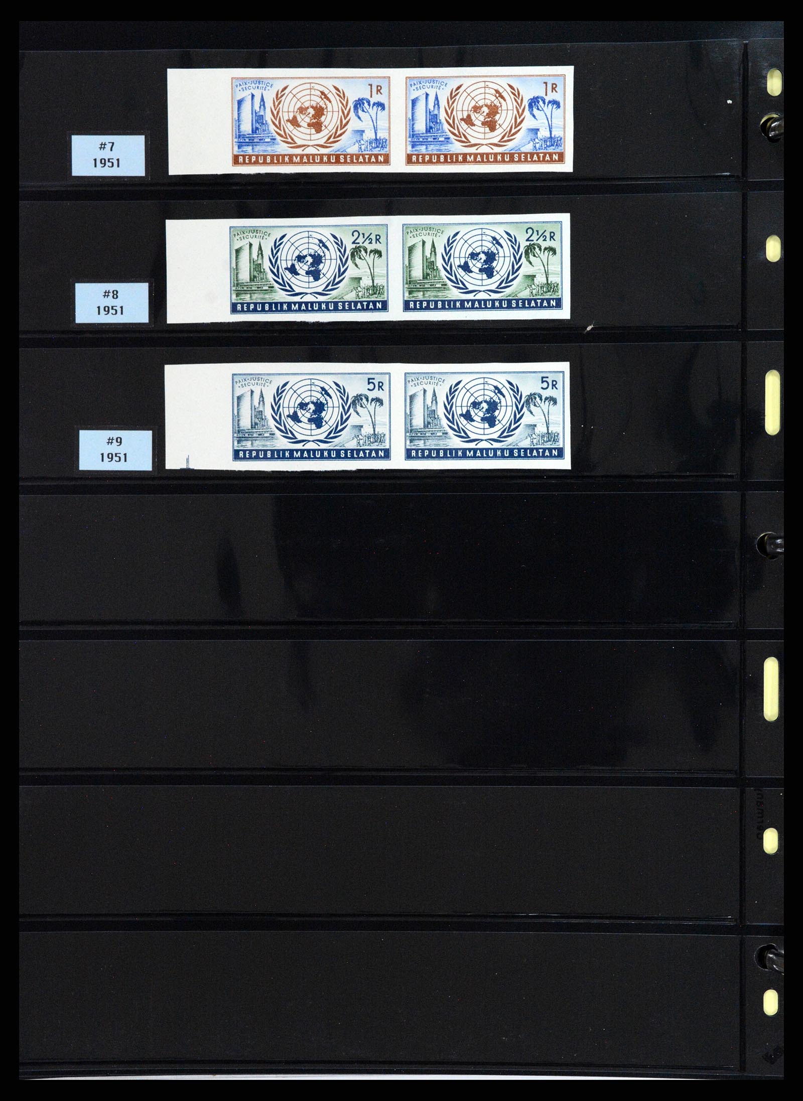 37631 053 - Stamp collection 37631 United Nations cinderella's 1942-2006.