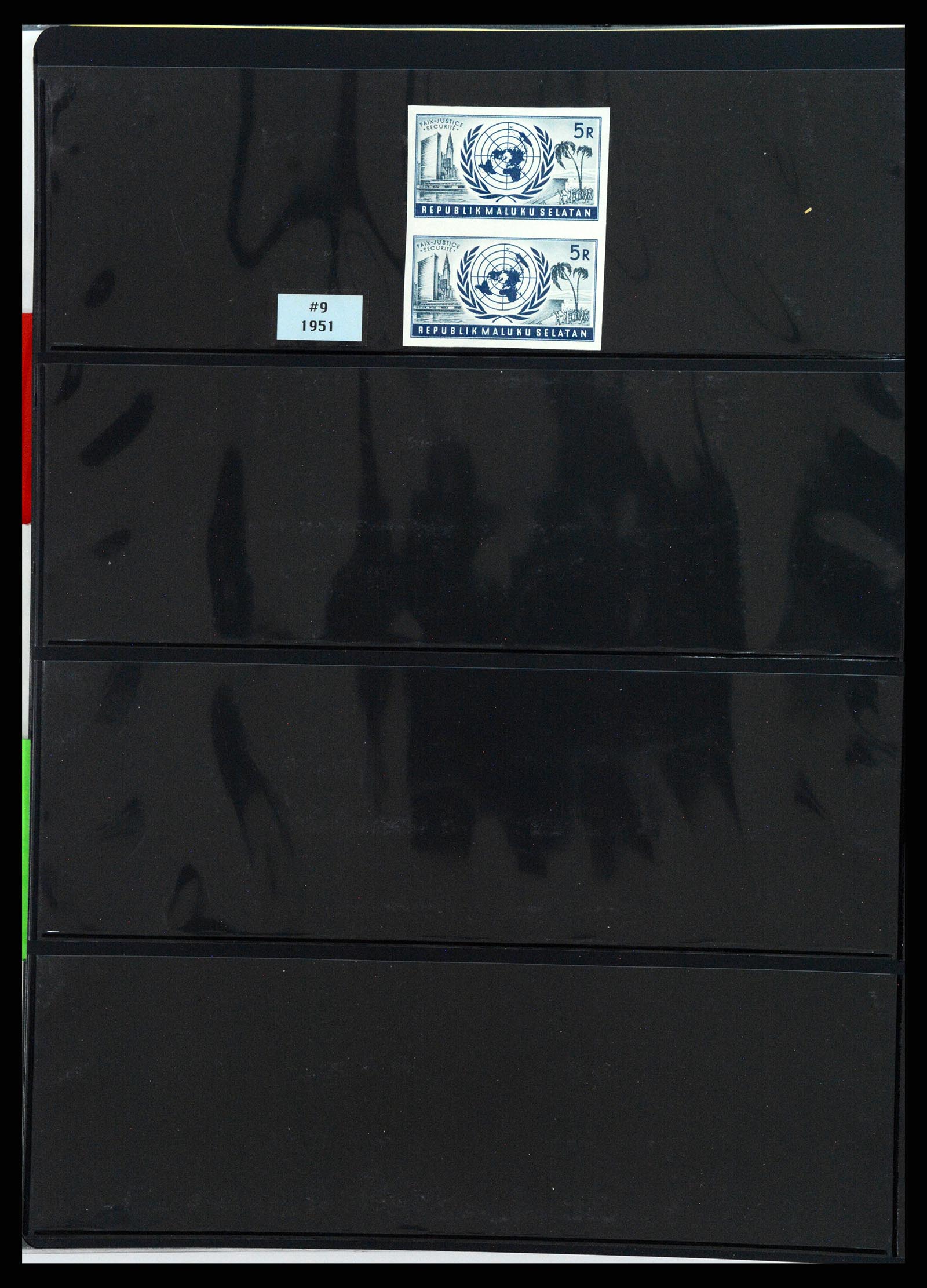 37631 055 - Postzegelverzameling 37631 Verenigde Naties cinderella's 1942-2006.
