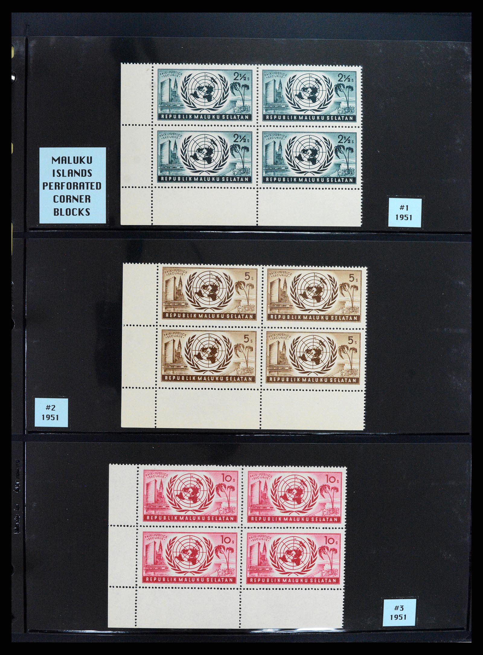 37631 056 - Postzegelverzameling 37631 Verenigde Naties cinderella's 1942-2006.