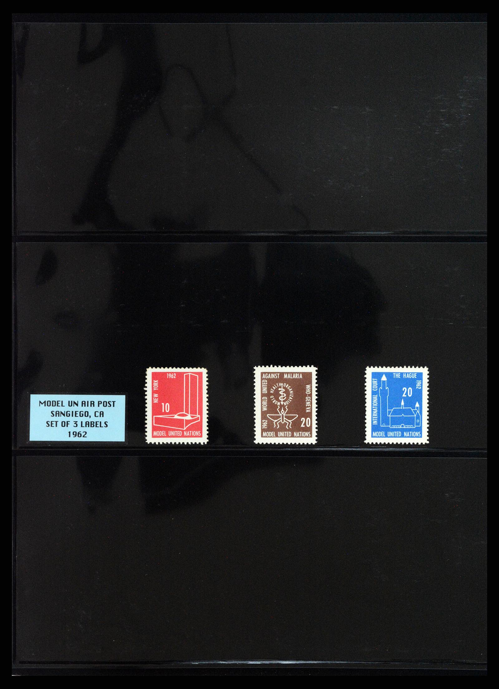 37631 085 - Stamp collection 37631 United Nations cinderella's 1942-2006.