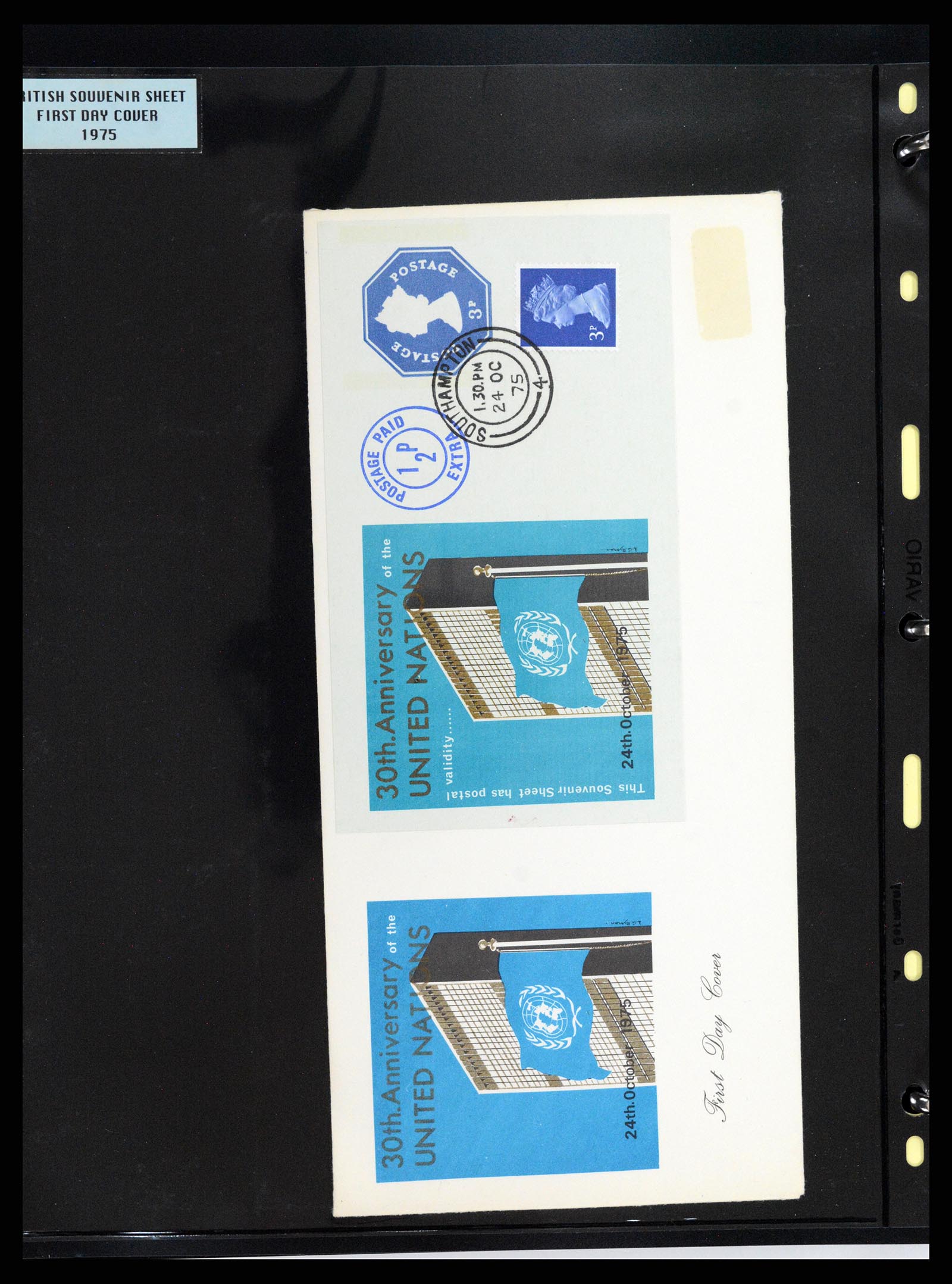 37631 135 - Stamp collection 37631 United Nations cinderella's 1942-2006.
