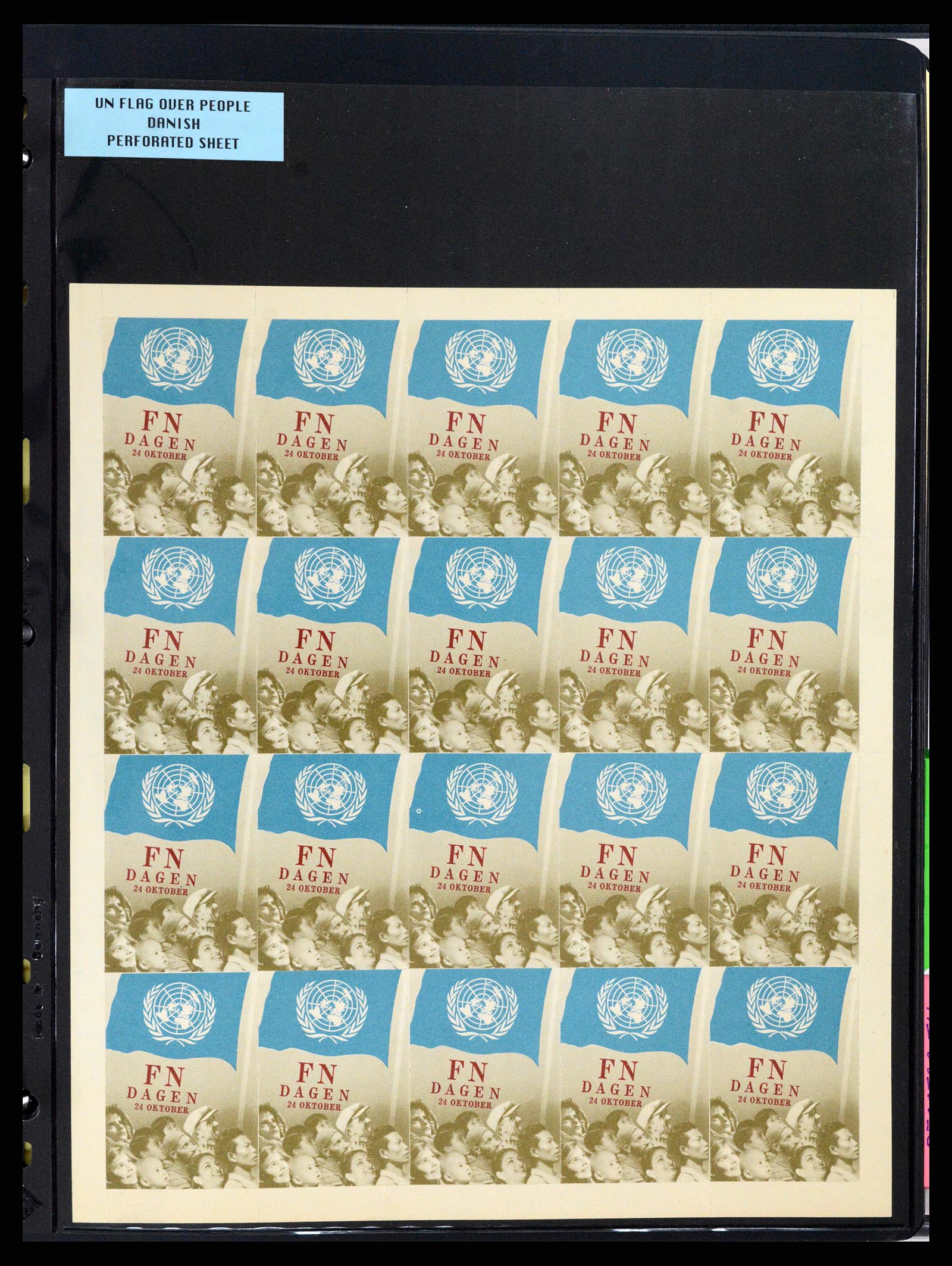37631 147 - Stamp collection 37631 United Nations cinderella's 1942-2006.