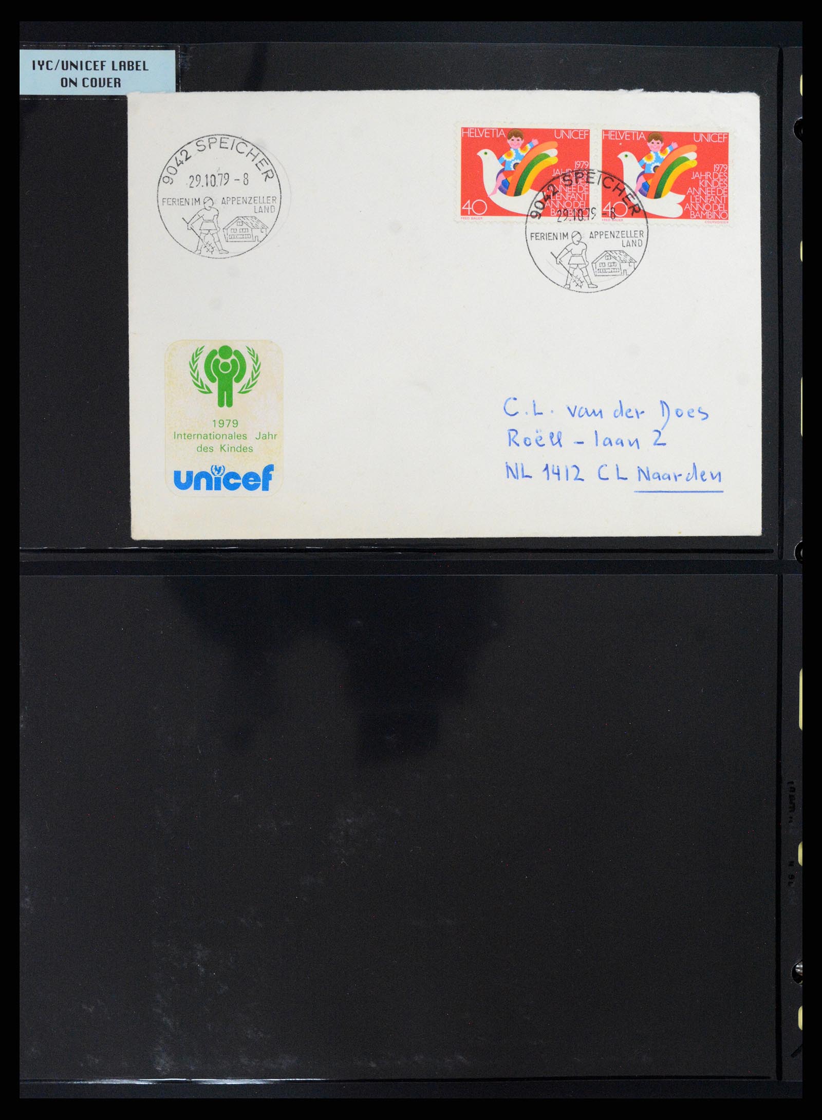 37631 165 - Postzegelverzameling 37631 Verenigde Naties cinderella's 1942-2006.